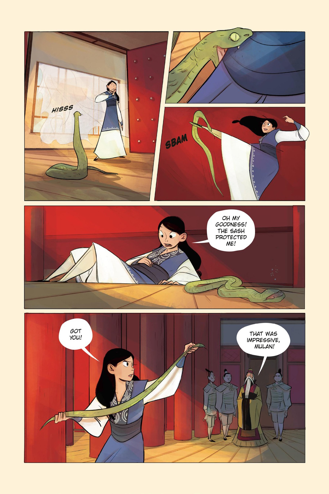 Mulan and the Palace of Secrets (2024) issue GN - Page 58