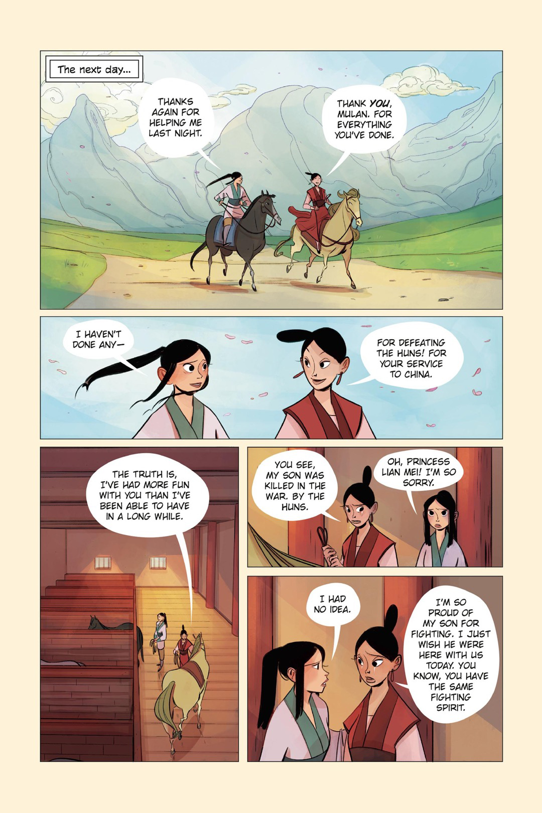 Mulan and the Palace of Secrets (2024) issue GN - Page 72