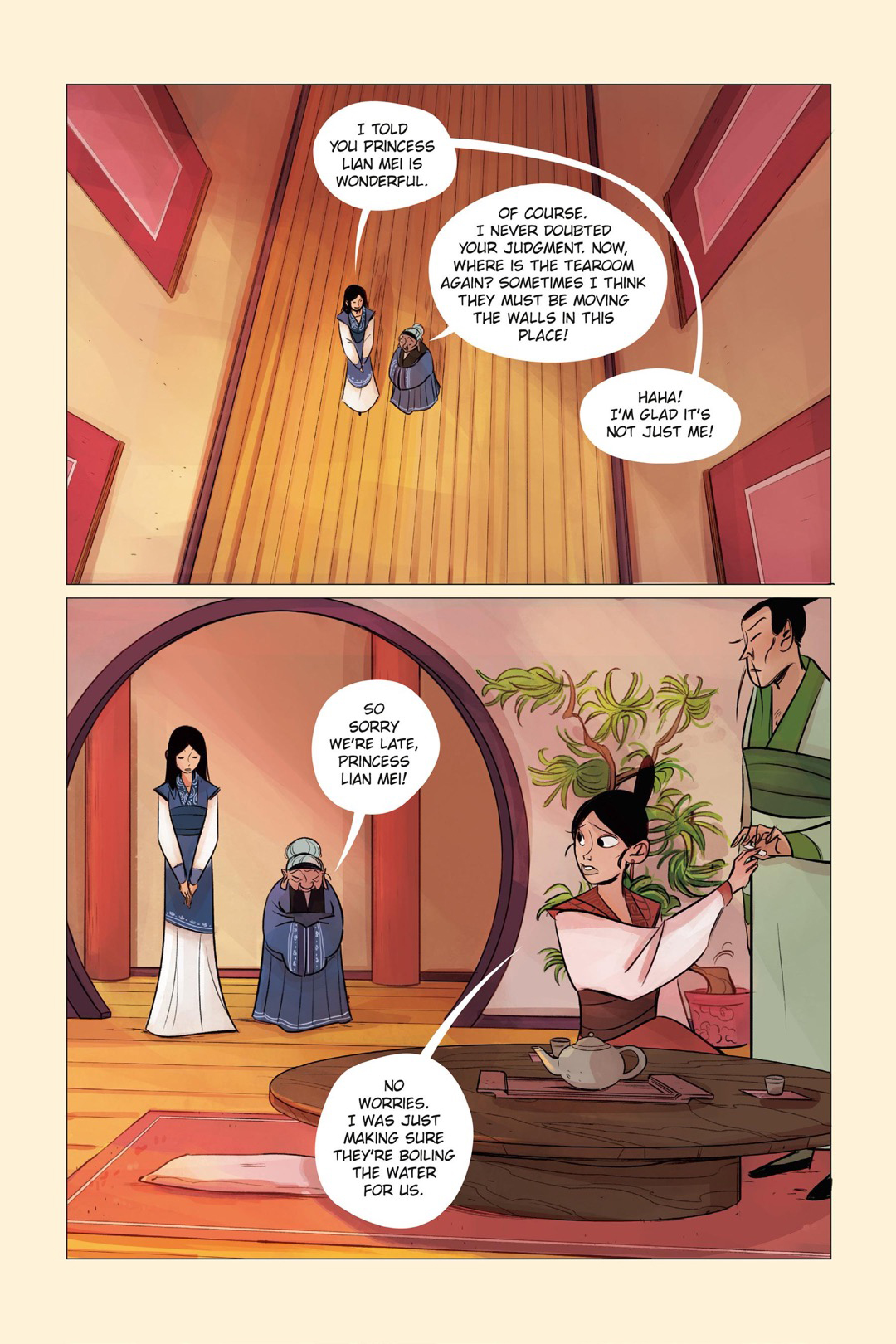 Mulan and the Palace of Secrets (2024) issue GN - Page 74