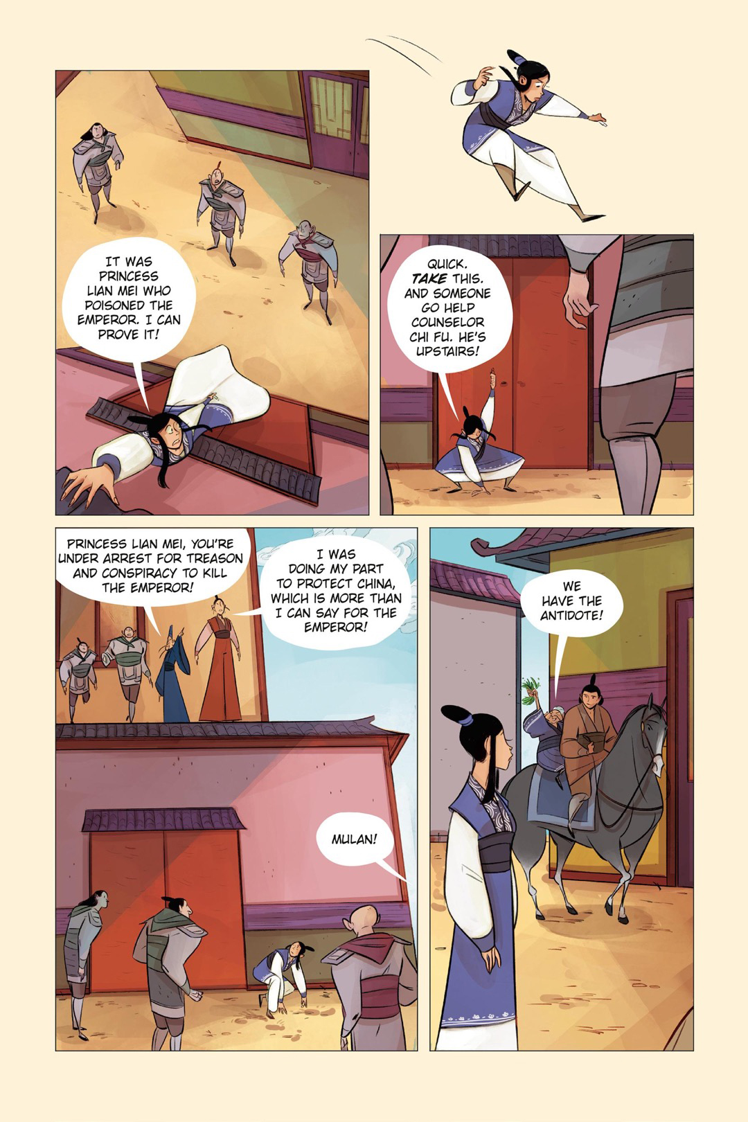 Mulan and the Palace of Secrets (2024) issue GN - Page 89