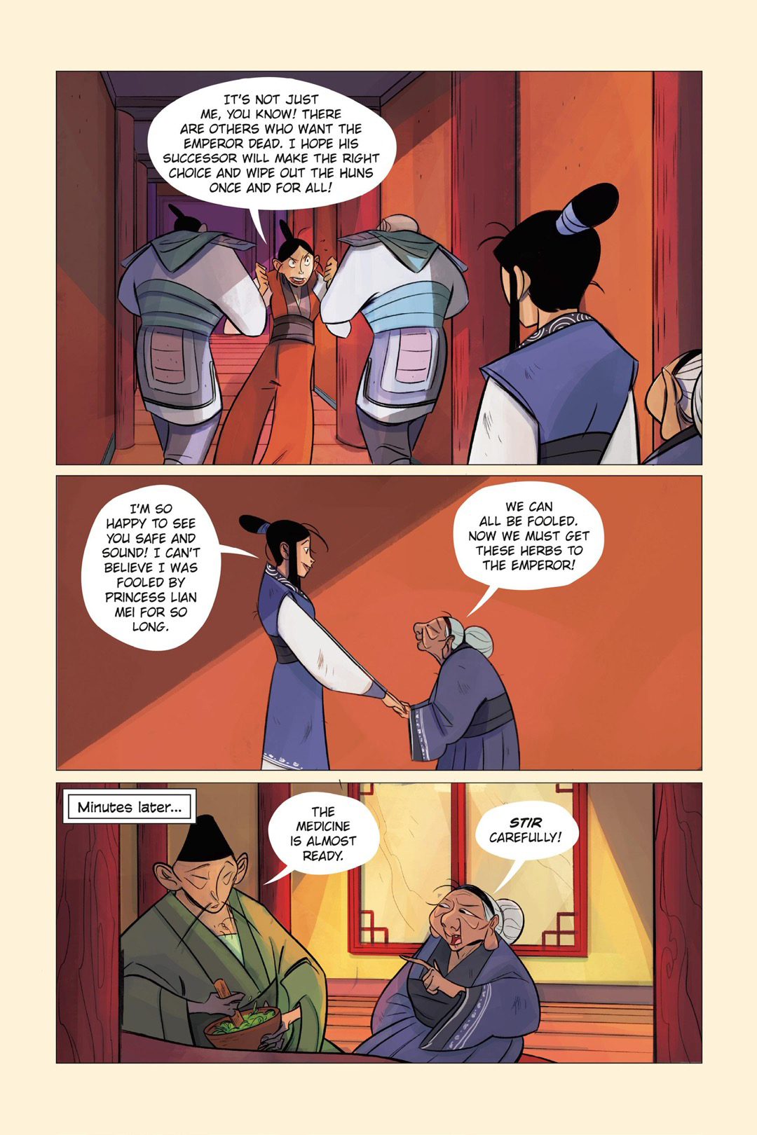 Mulan and the Palace of Secrets (2024) issue GN - Page 90