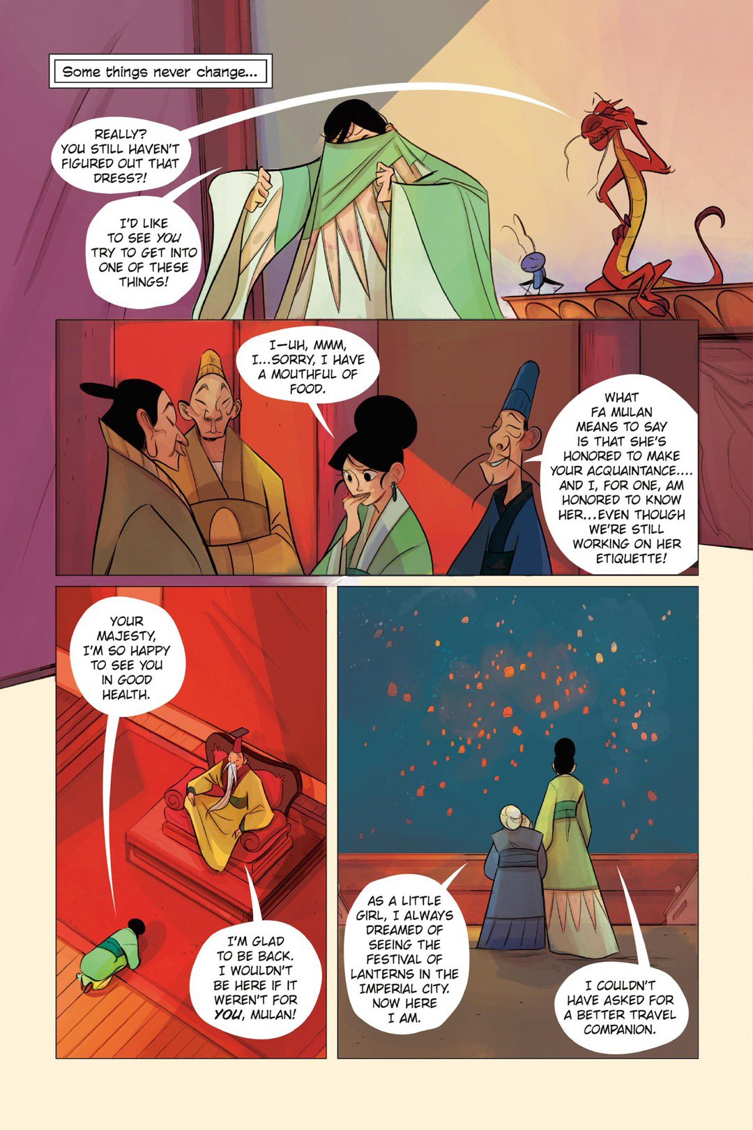 Mulan and the Palace of Secrets (2024) issue GN - Page 92