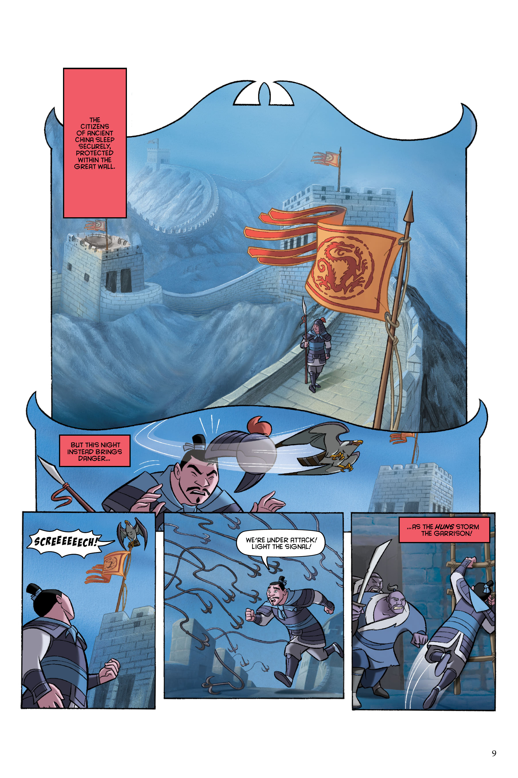 Mulan: The Story of the Movie in Comics (2020) issue 1 - Page 9