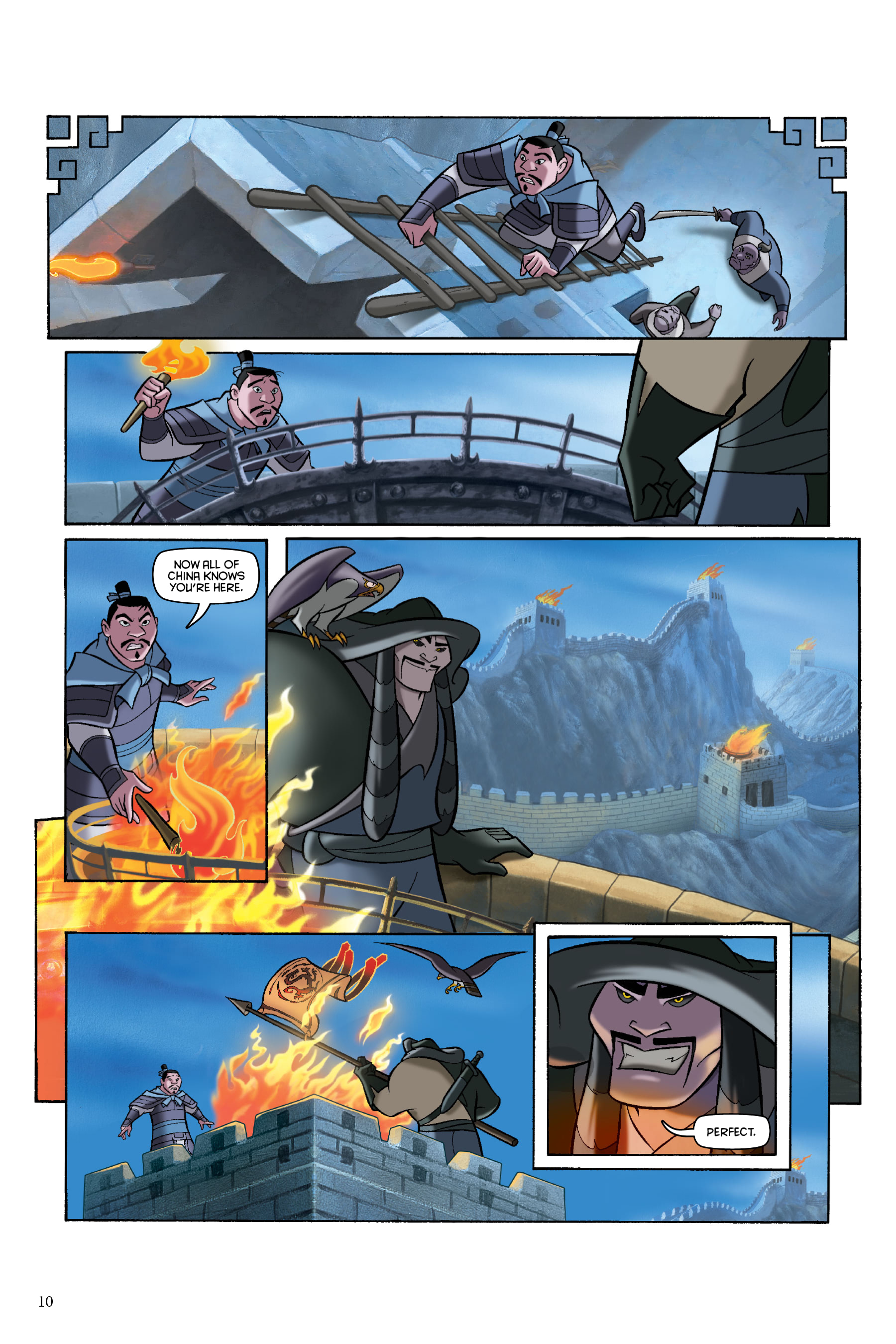 Mulan: The Story of the Movie in Comics (2020) issue 1 - Page 10