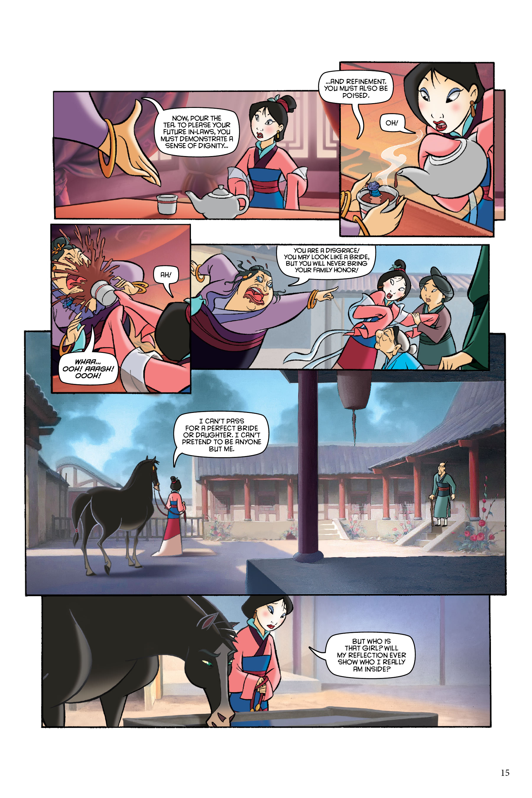 Mulan: The Story of the Movie in Comics (2020) issue 1 - Page 15