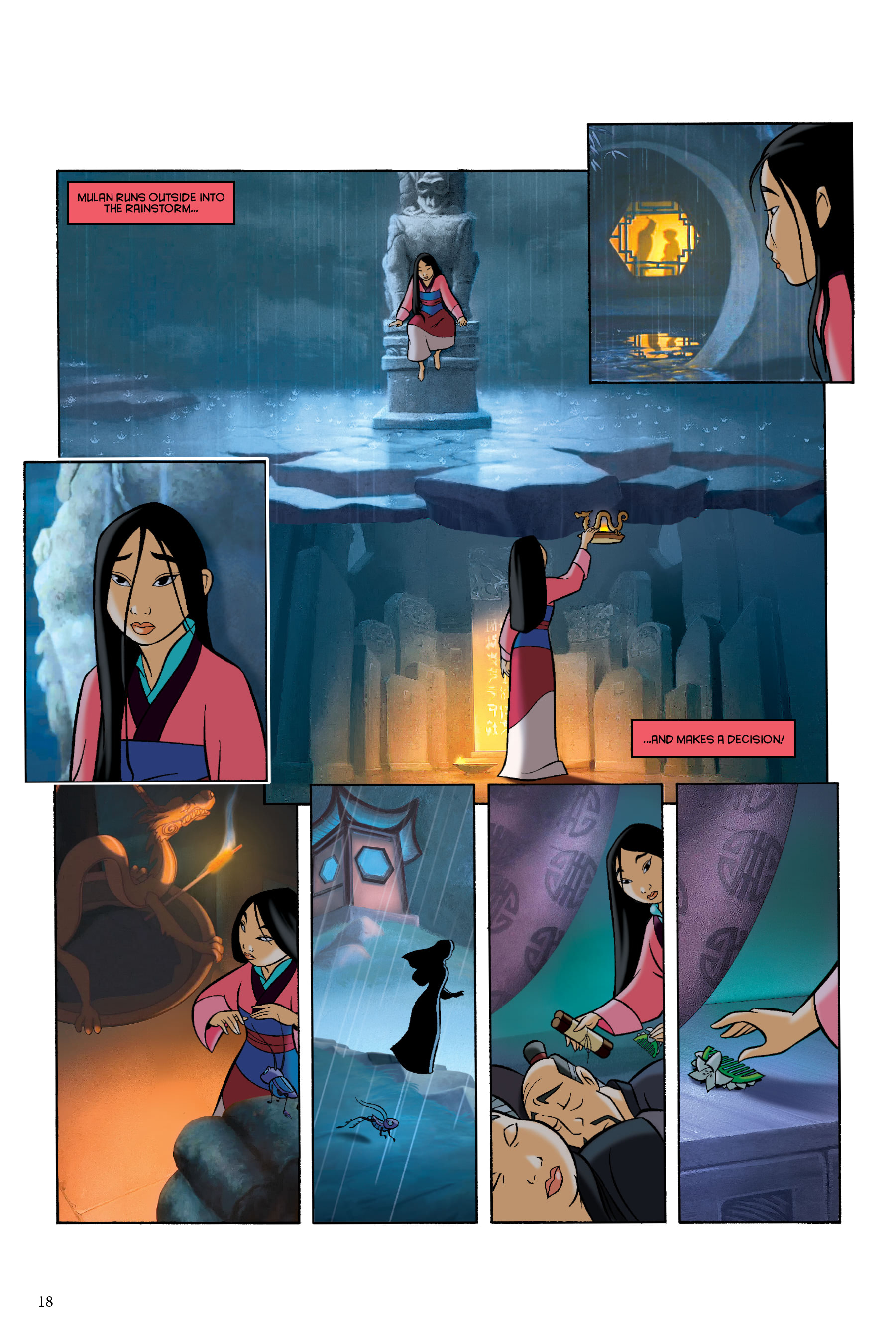 Mulan: The Story of the Movie in Comics (2020) issue 1 - Page 18