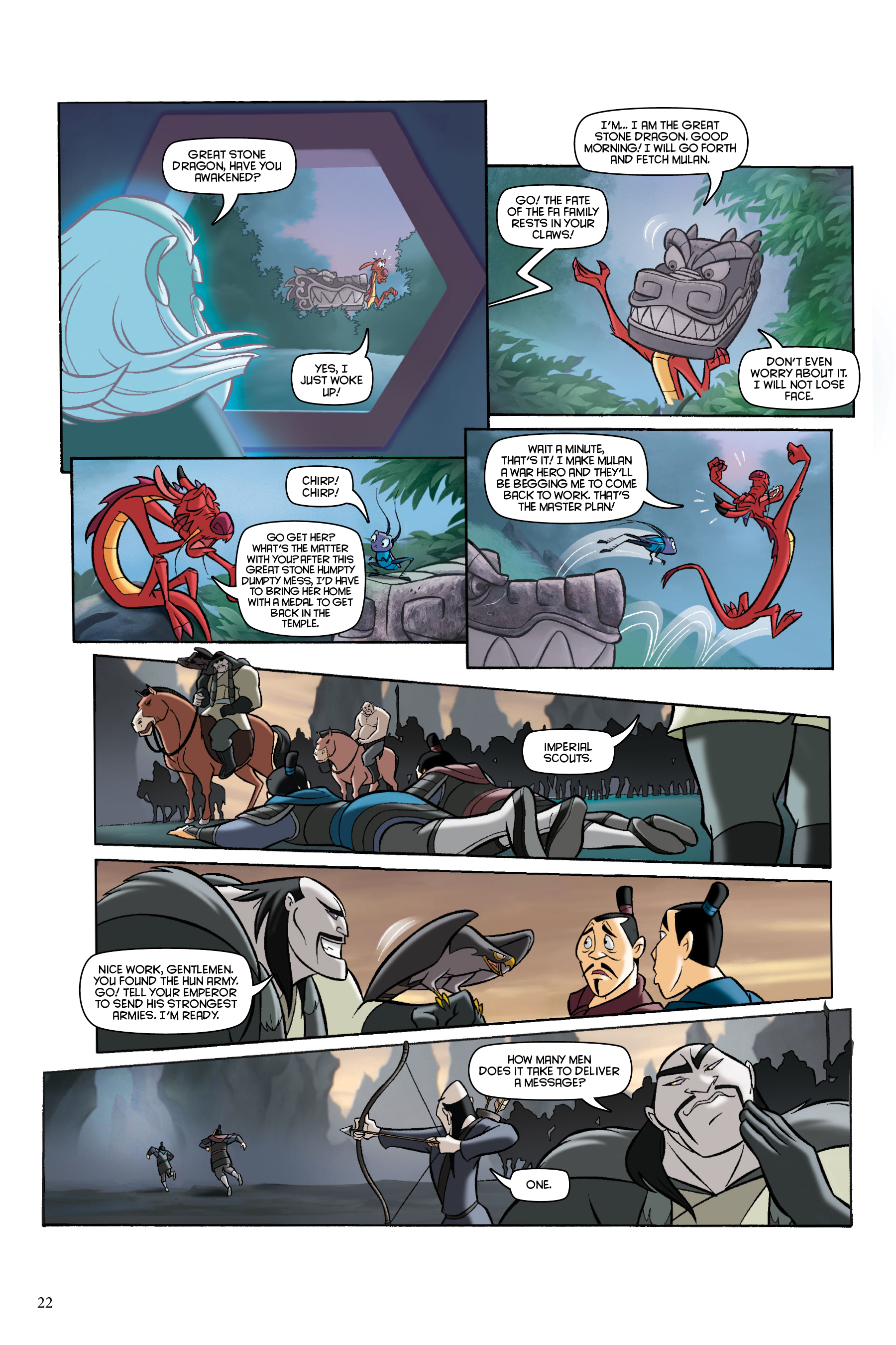 Mulan: The Story of the Movie in Comics (2020) issue 1 - Page 22