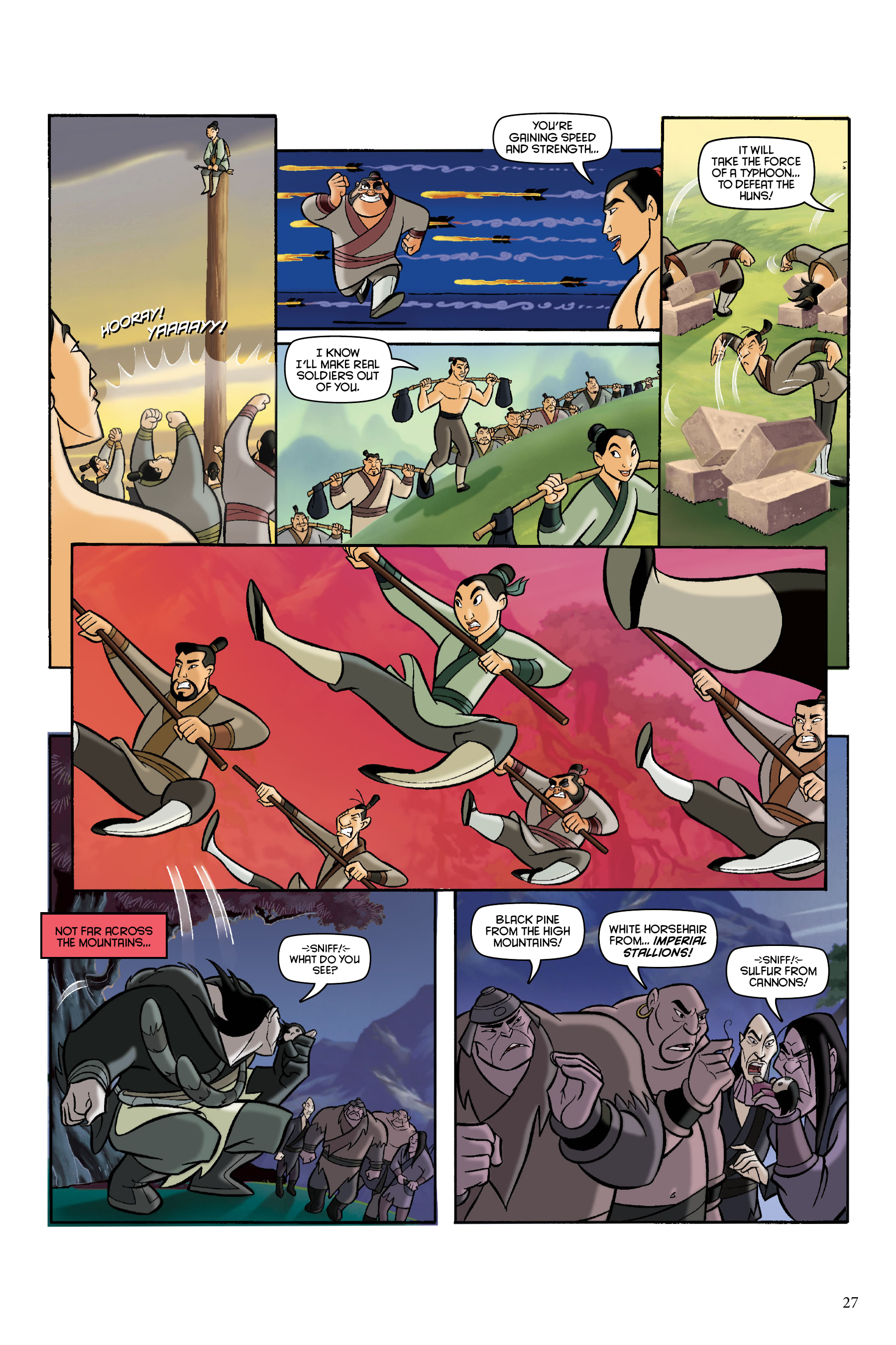 Mulan: The Story of the Movie in Comics (2020) issue 1 - Page 27