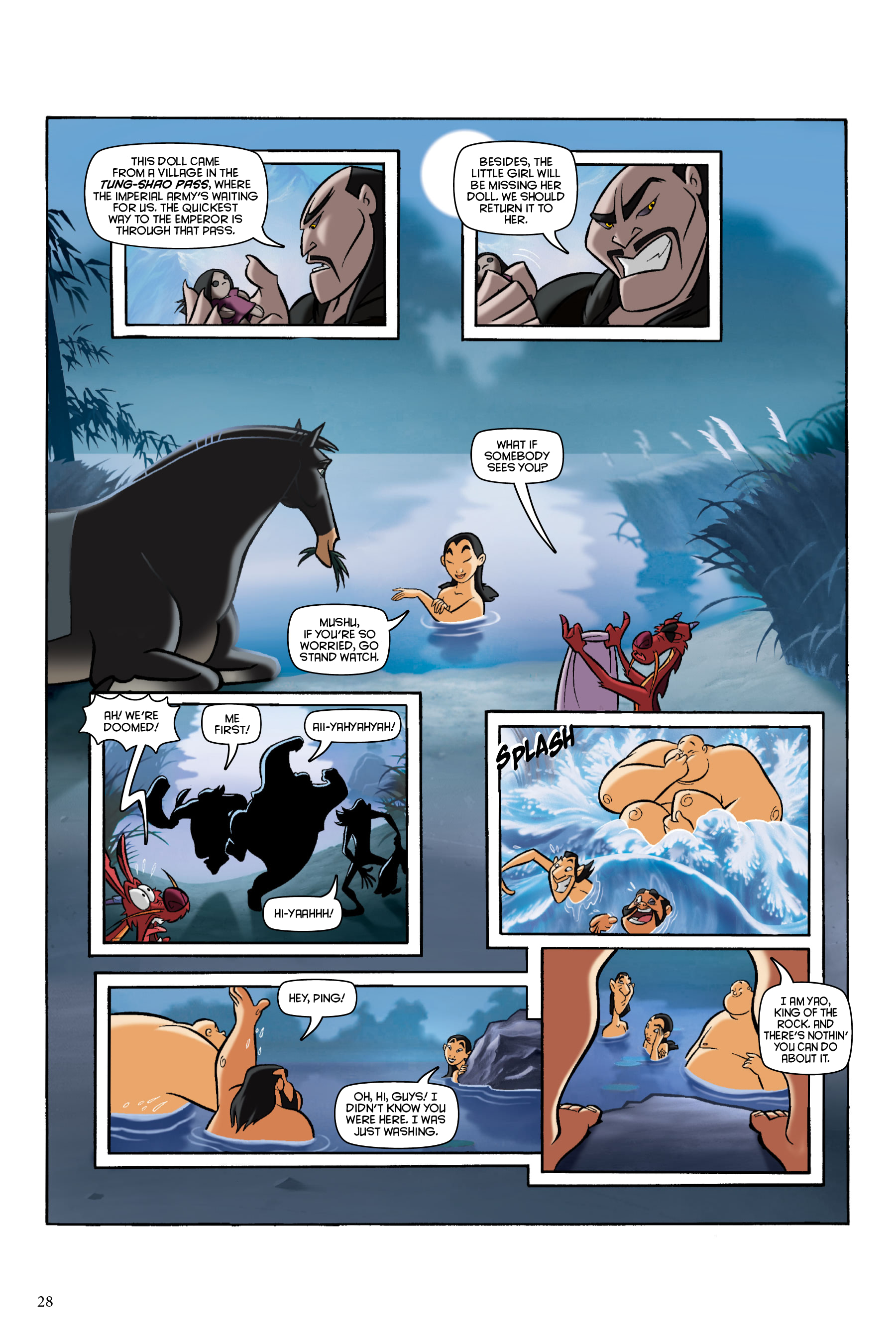 Mulan: The Story of the Movie in Comics (2020) issue 1 - Page 28