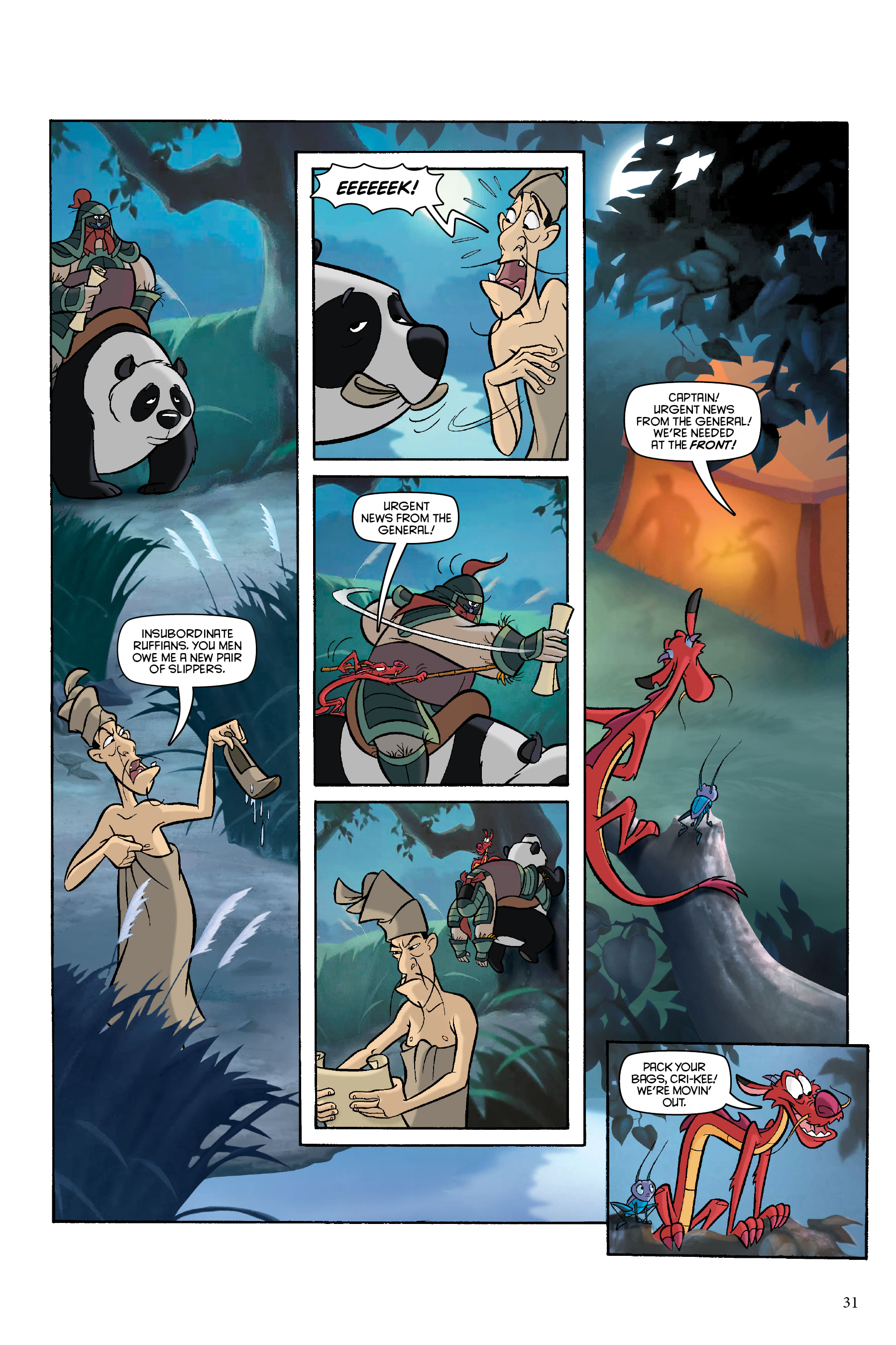 Mulan: The Story of the Movie in Comics (2020) issue 1 - Page 31