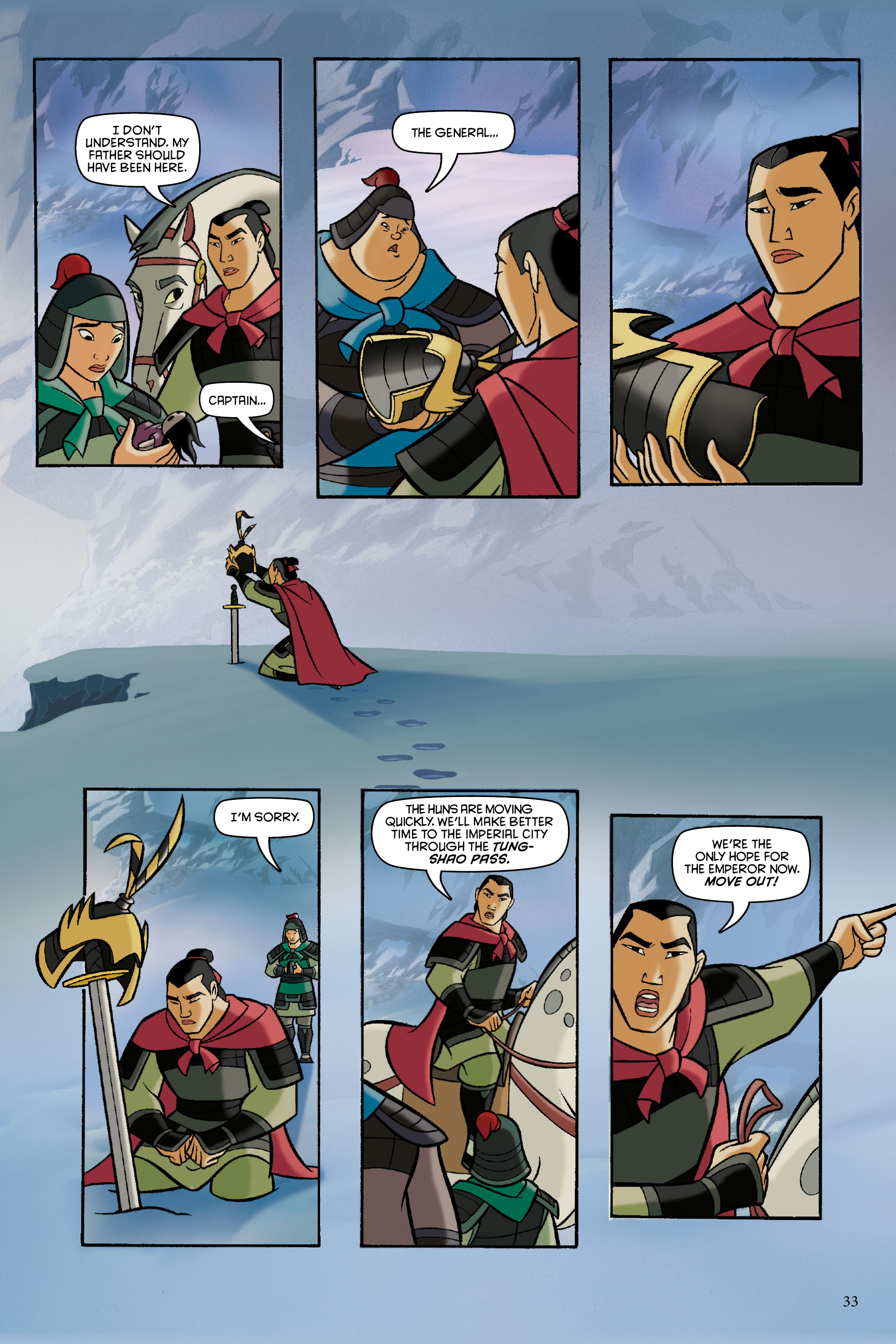 Mulan: The Story of the Movie in Comics (2020) issue 1 - Page 33