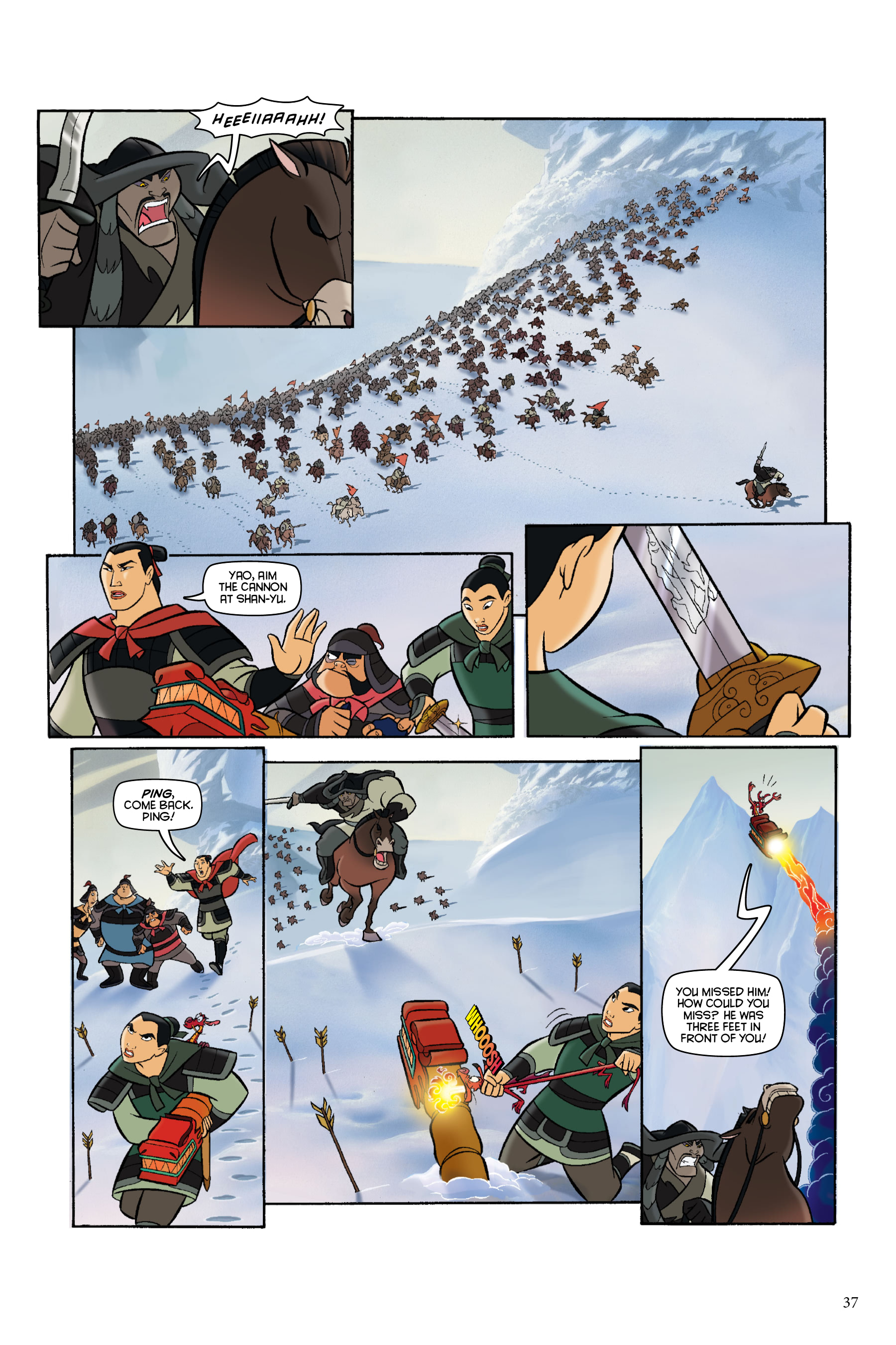 Mulan: The Story of the Movie in Comics (2020) issue 1 - Page 37