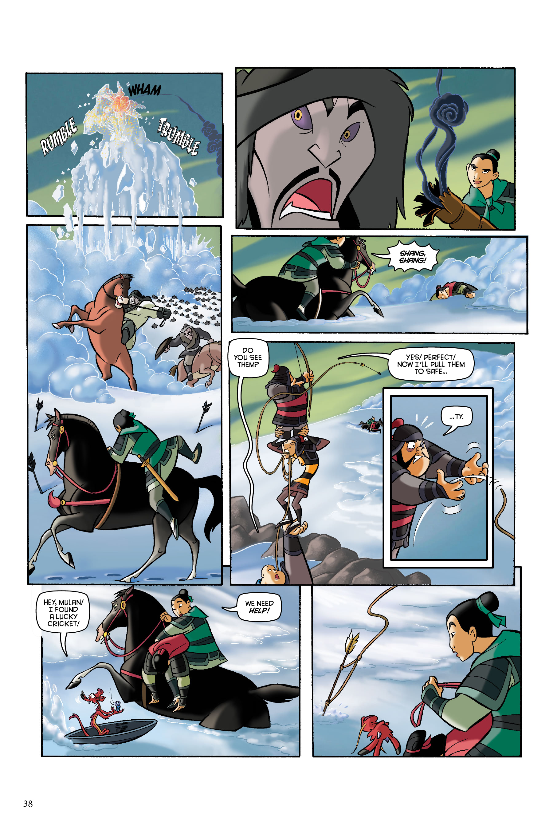 Mulan: The Story of the Movie in Comics (2020) issue 1 - Page 38