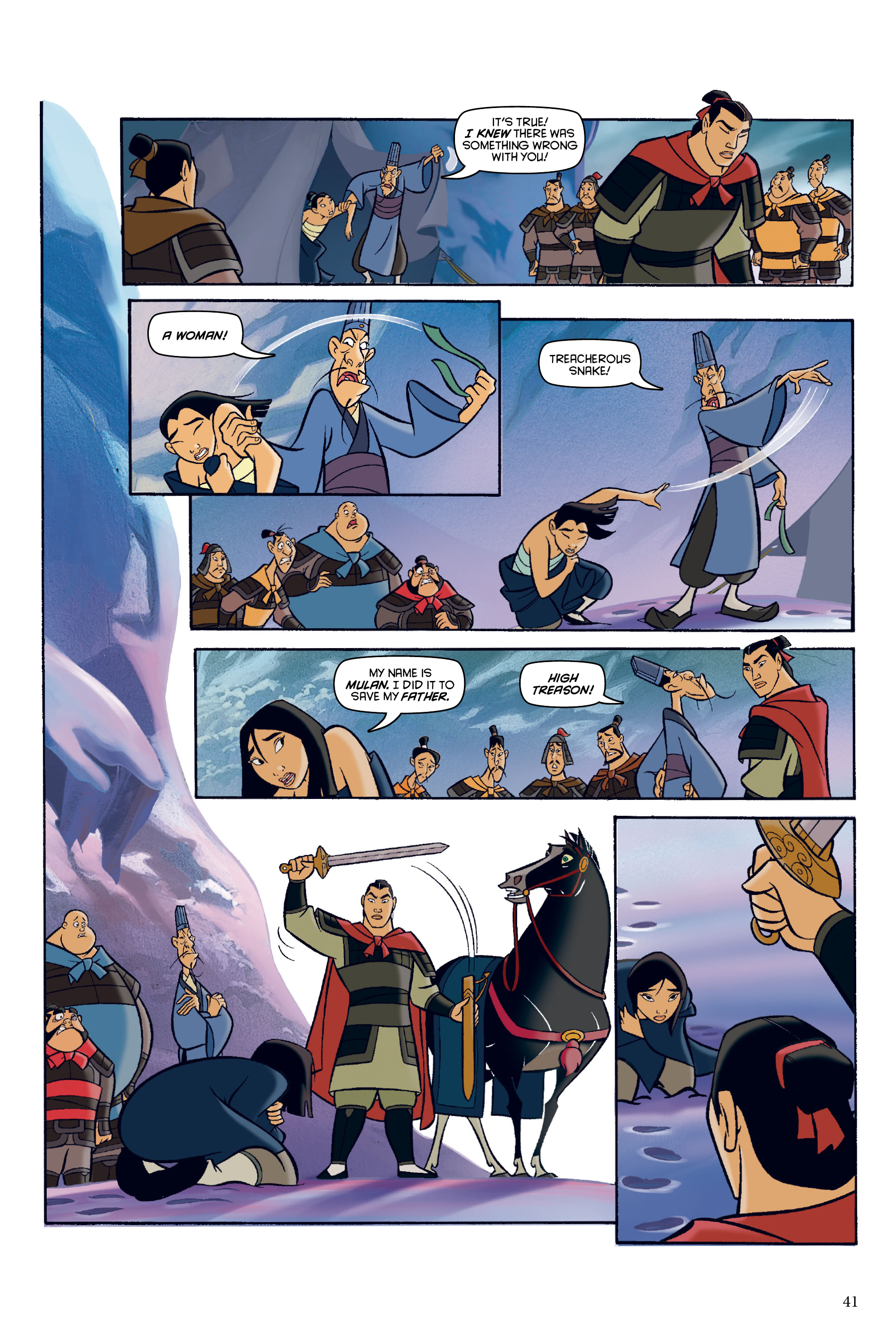 Mulan: The Story of the Movie in Comics (2020) issue 1 - Page 41