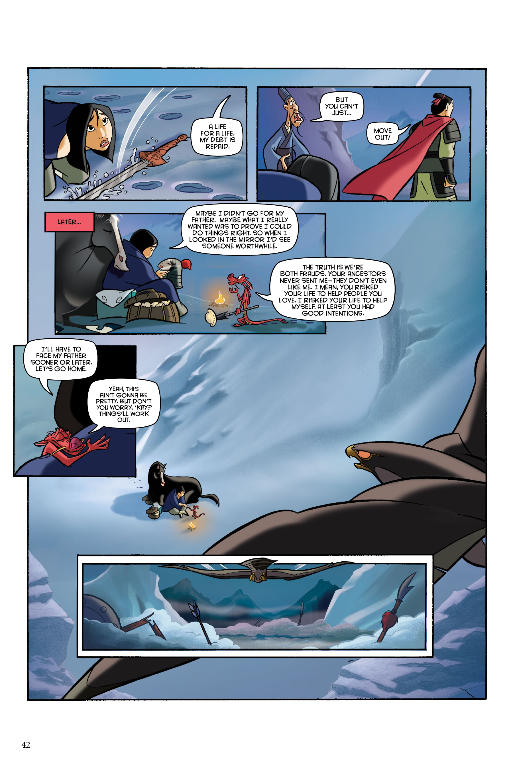 Mulan: The Story of the Movie in Comics (2020) issue 1 - Page 42