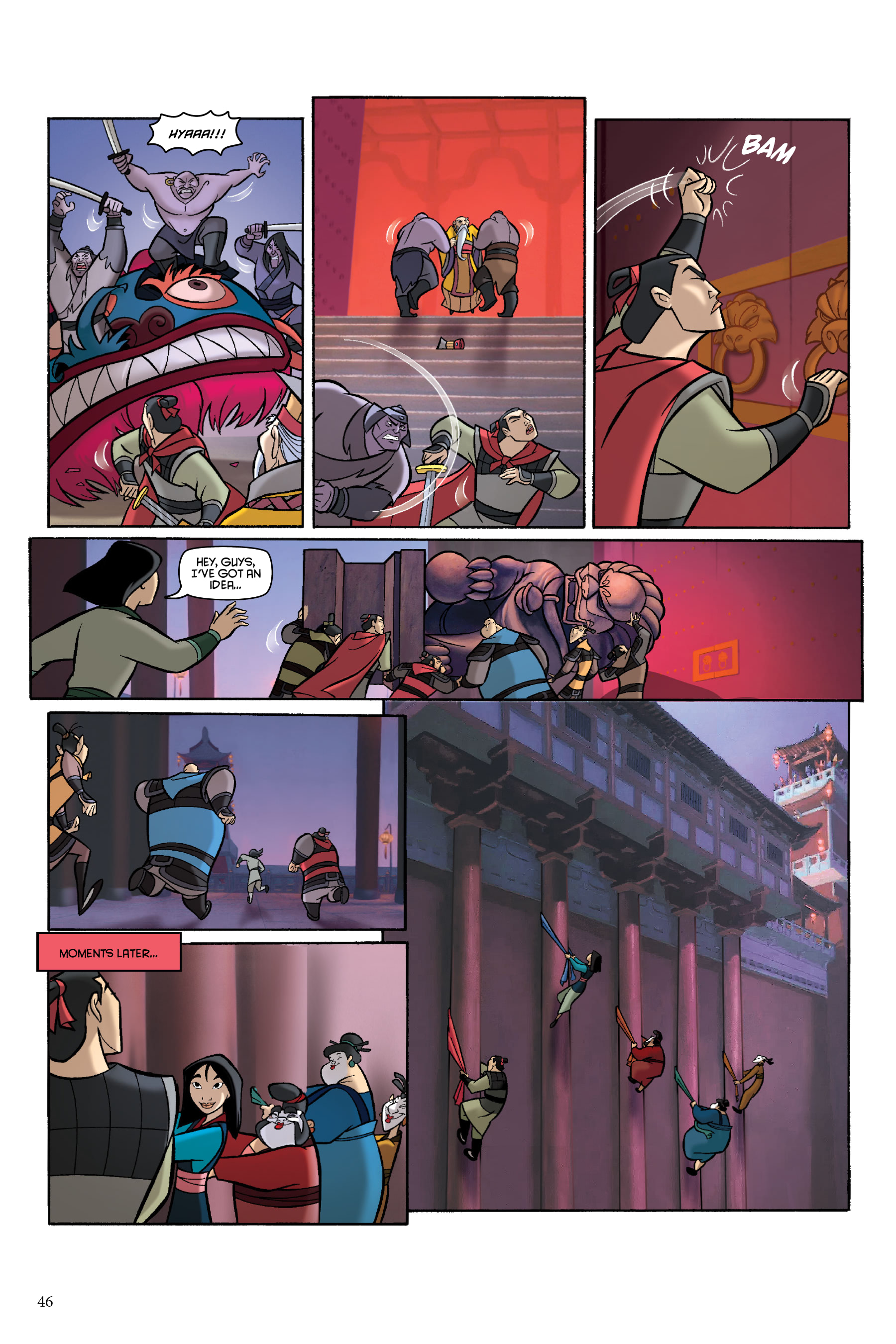 Mulan: The Story of the Movie in Comics (2020) issue 1 - Page 46