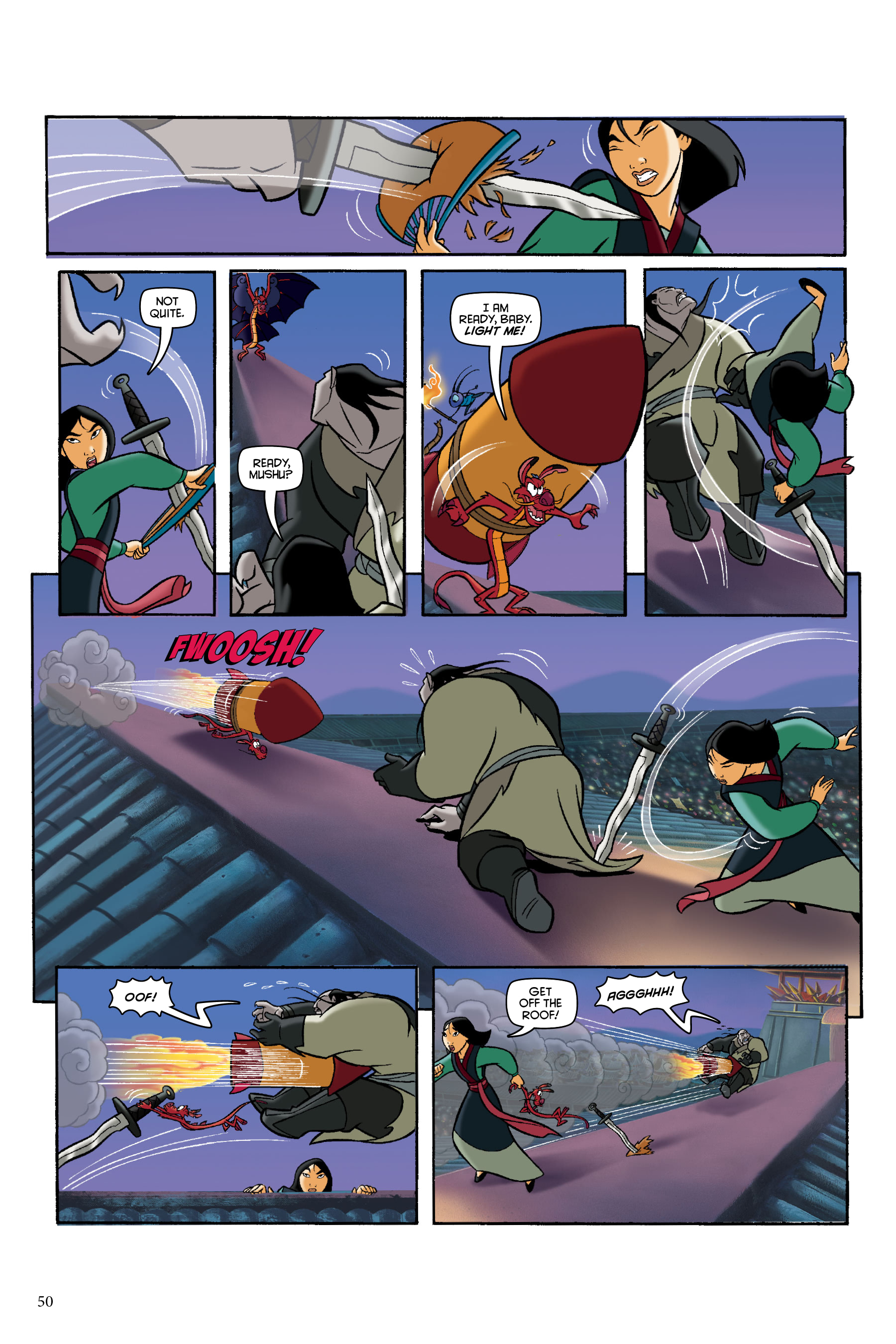 Mulan: The Story of the Movie in Comics (2020) issue 1 - Page 50