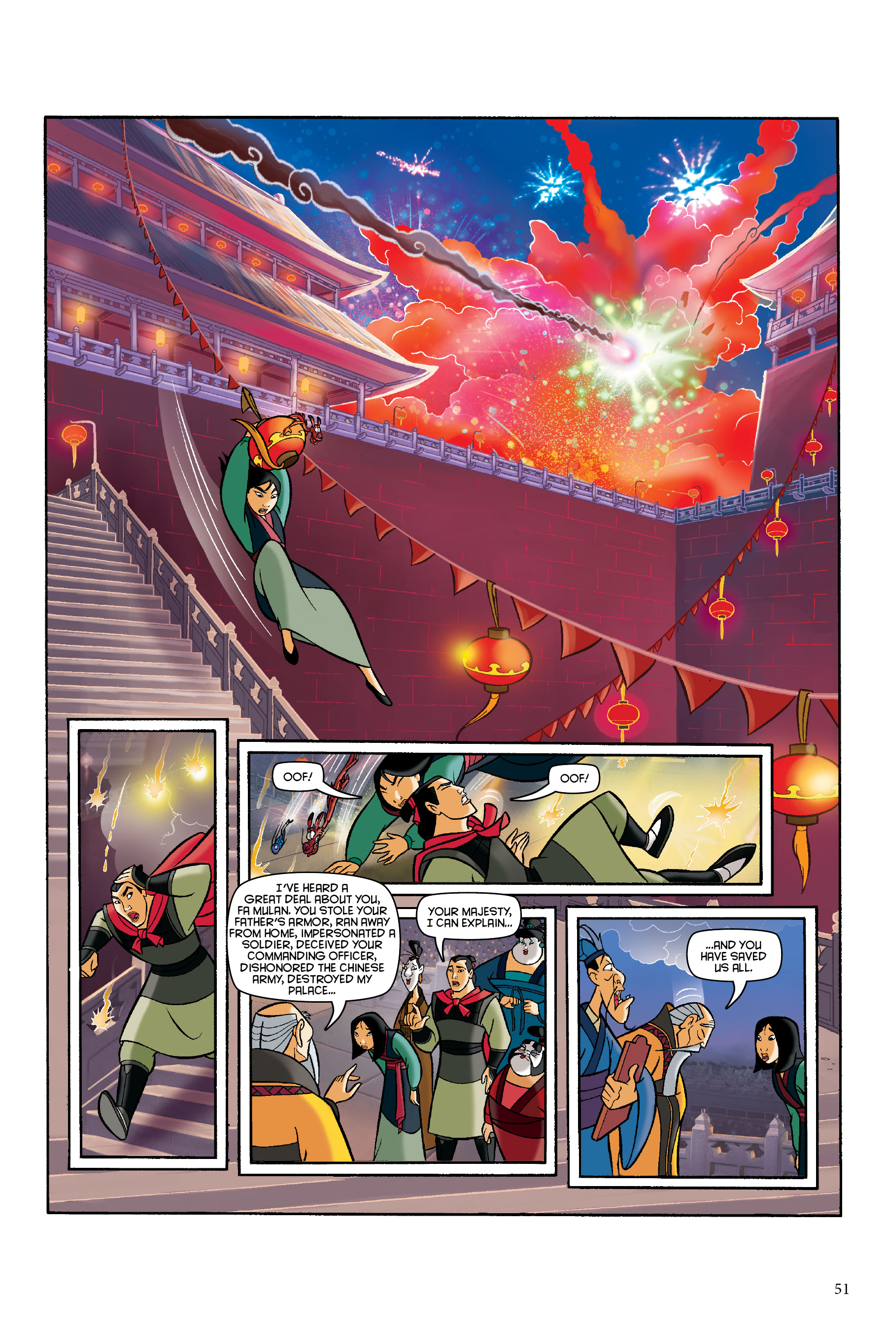 Mulan: The Story of the Movie in Comics (2020) issue 1 - Page 51