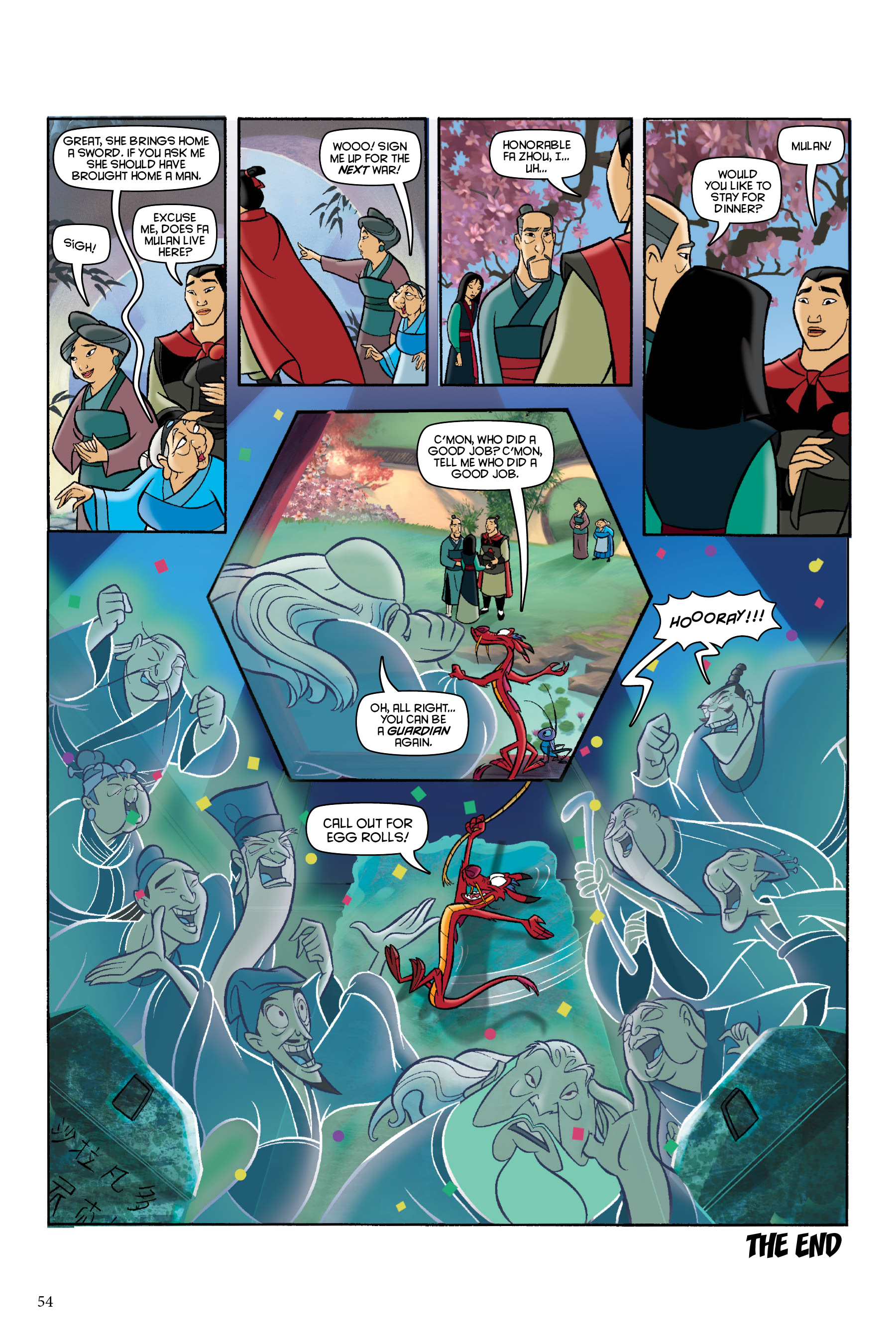 Mulan: The Story of the Movie in Comics (2020) issue 1 - Page 54