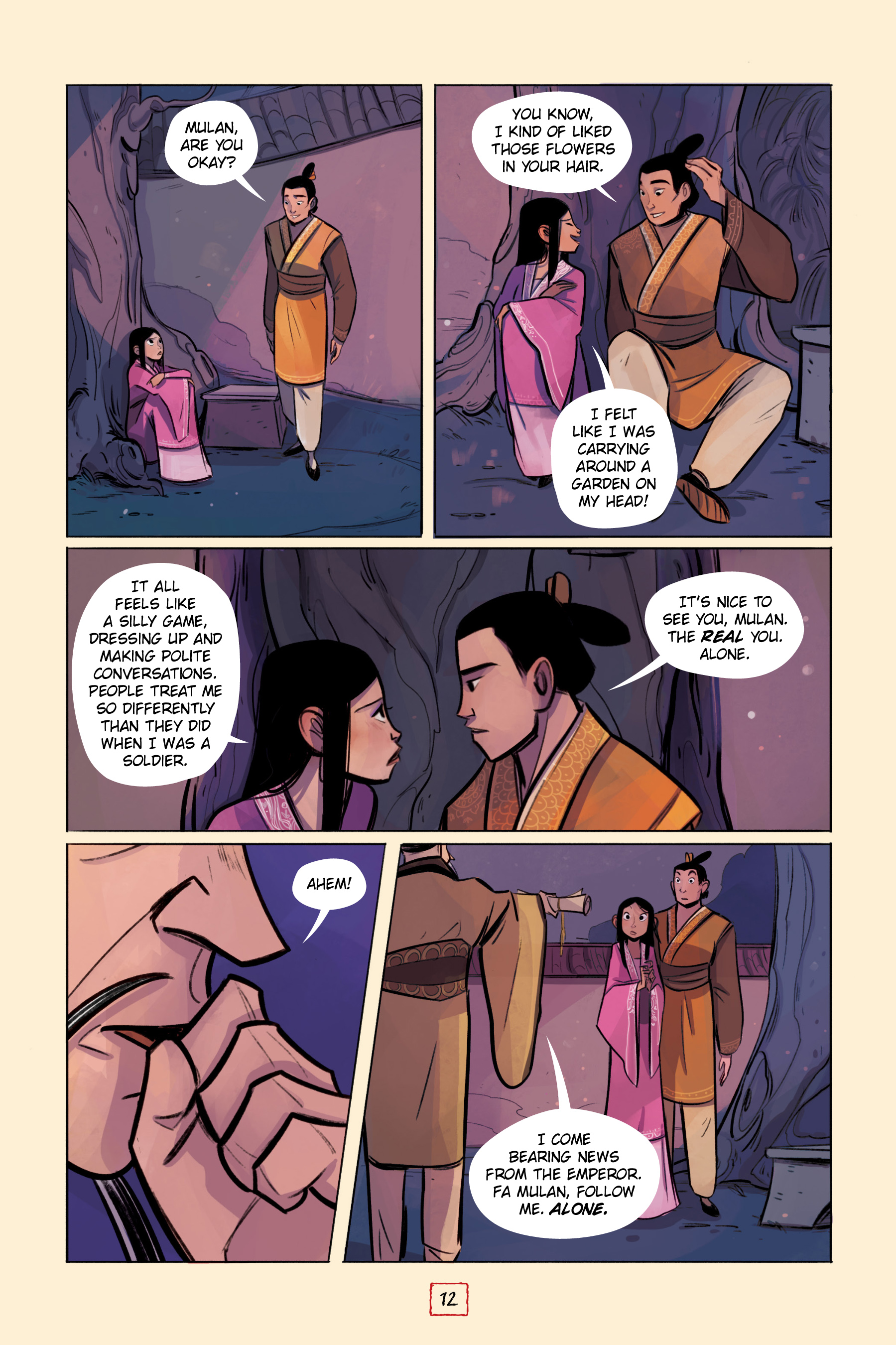 Mulan's Adventure Journal: The Palace of Secrets (2020) issue 1 - Page 14