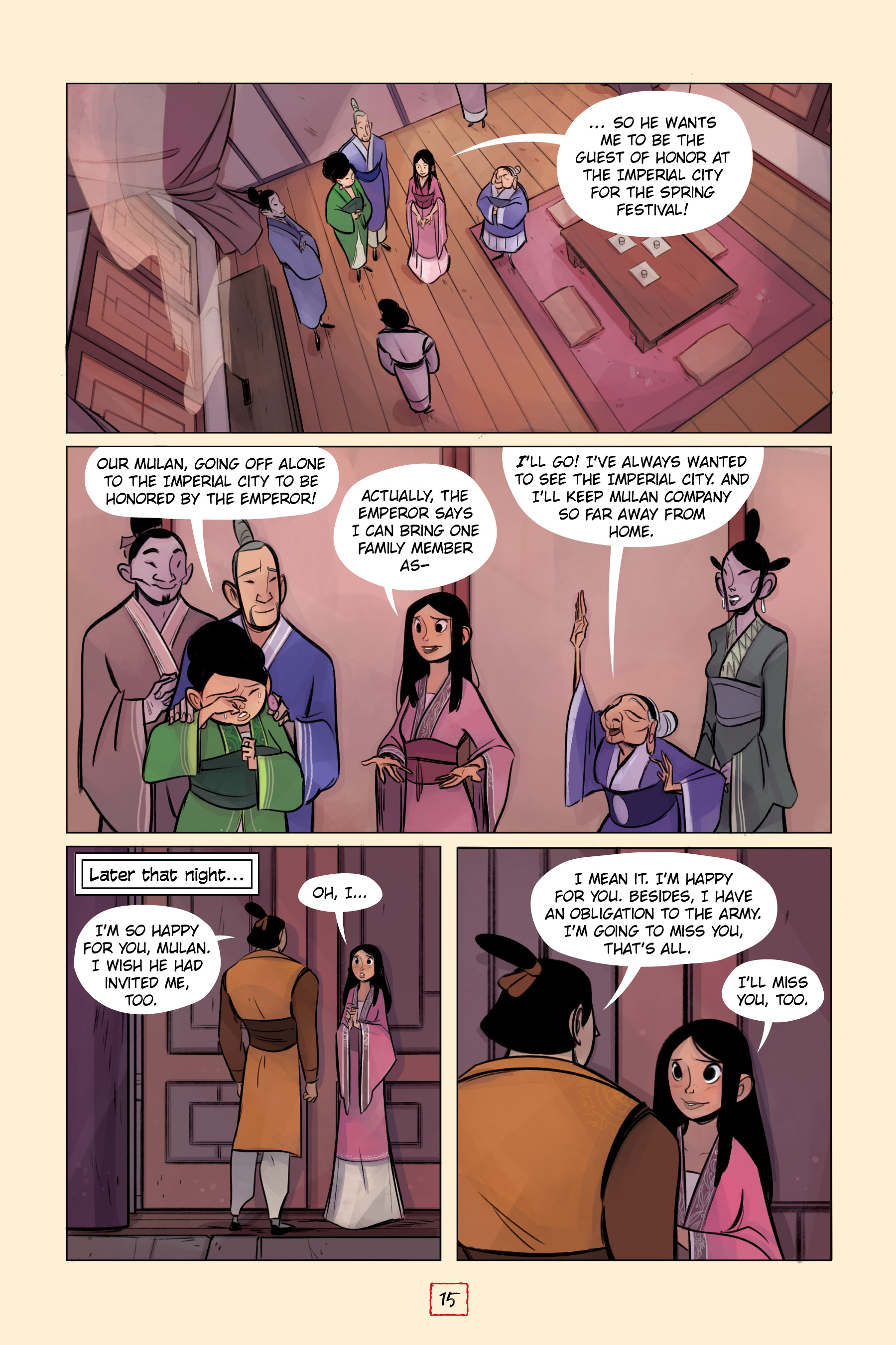 Mulan's Adventure Journal: The Palace of Secrets (2020) issue 1 - Page 17