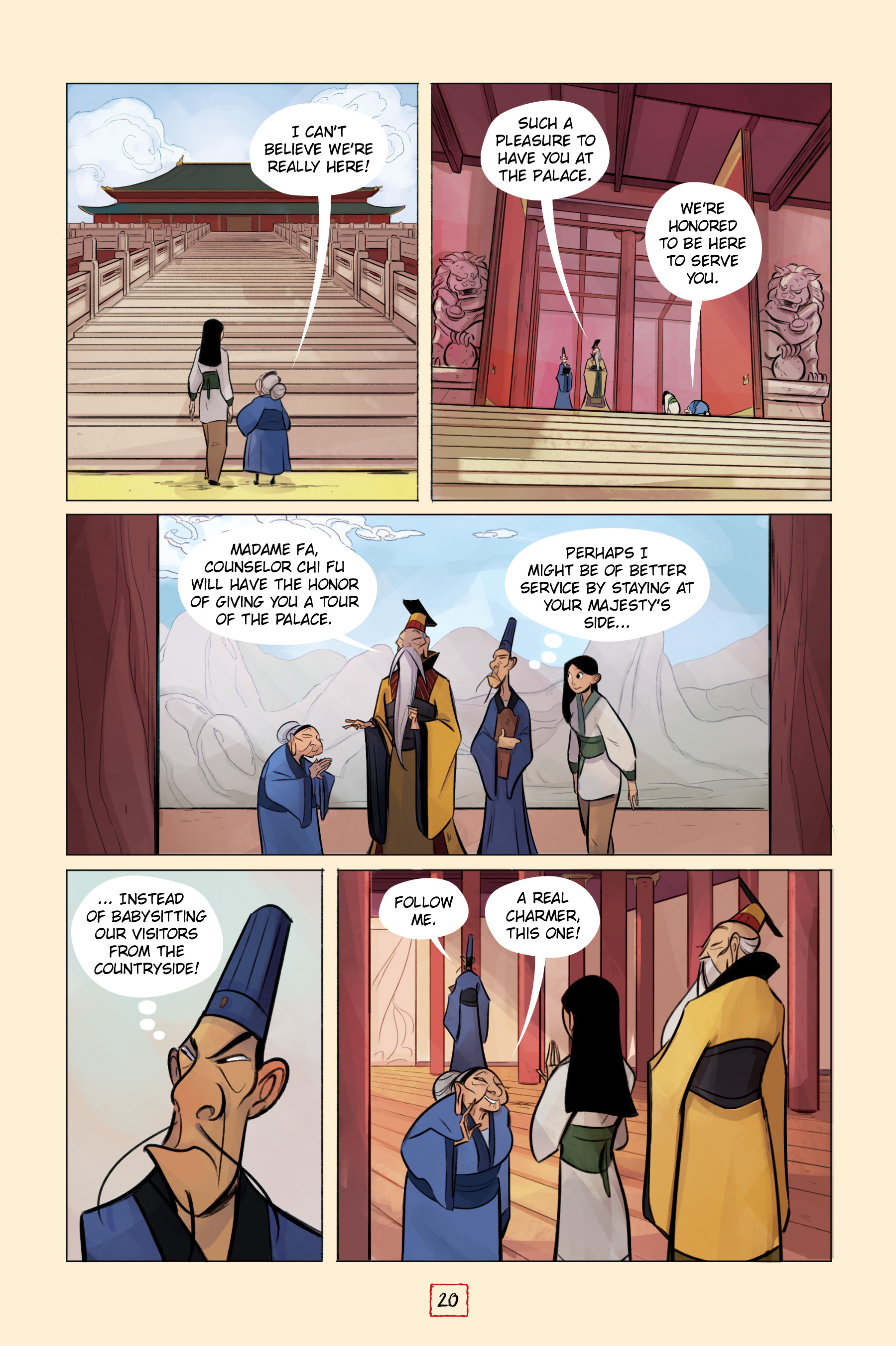 Mulan's Adventure Journal: The Palace of Secrets (2020) issue 1 - Page 22