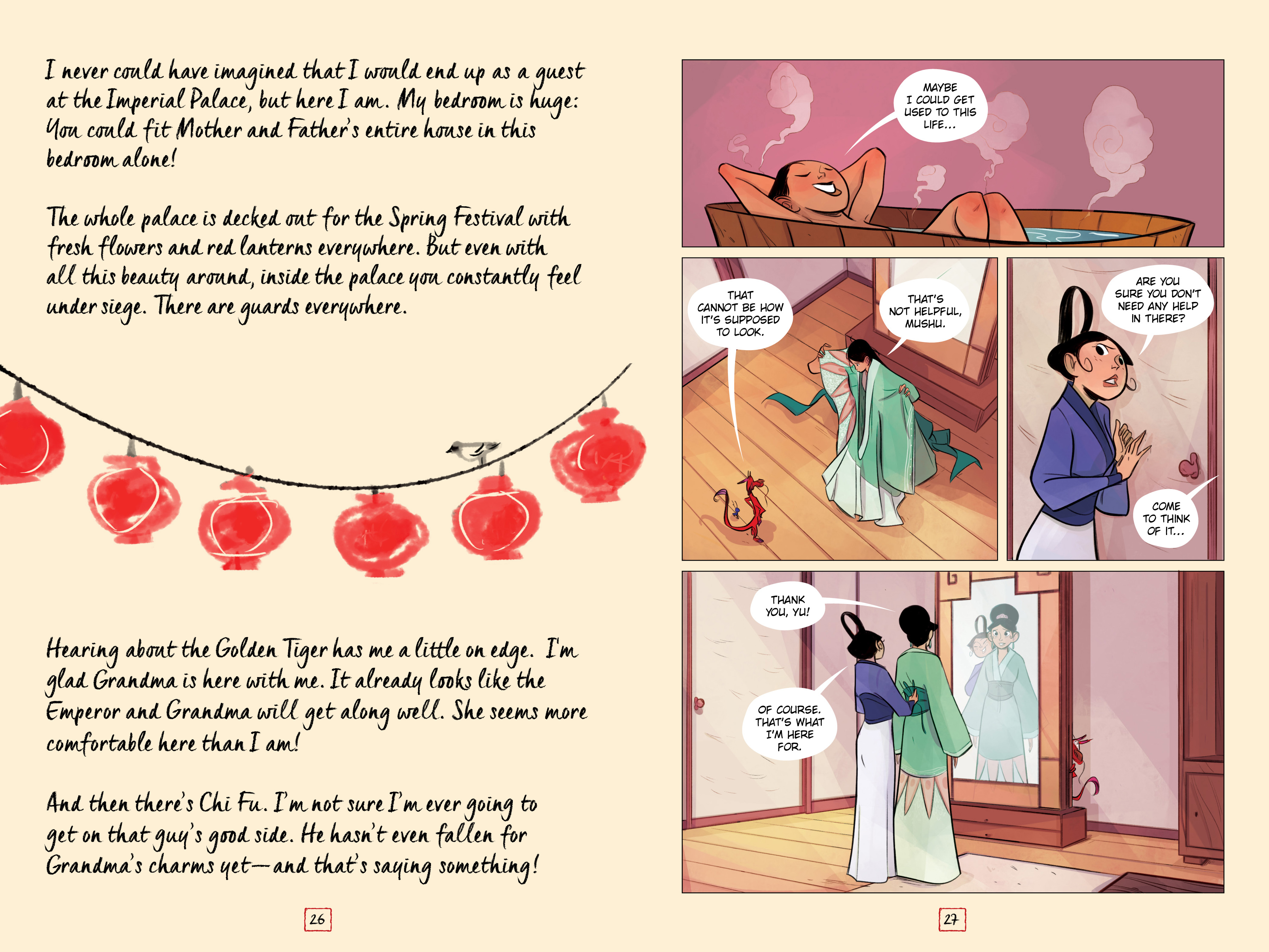 Mulan's Adventure Journal: The Palace of Secrets (2020) issue 1 - Page 28