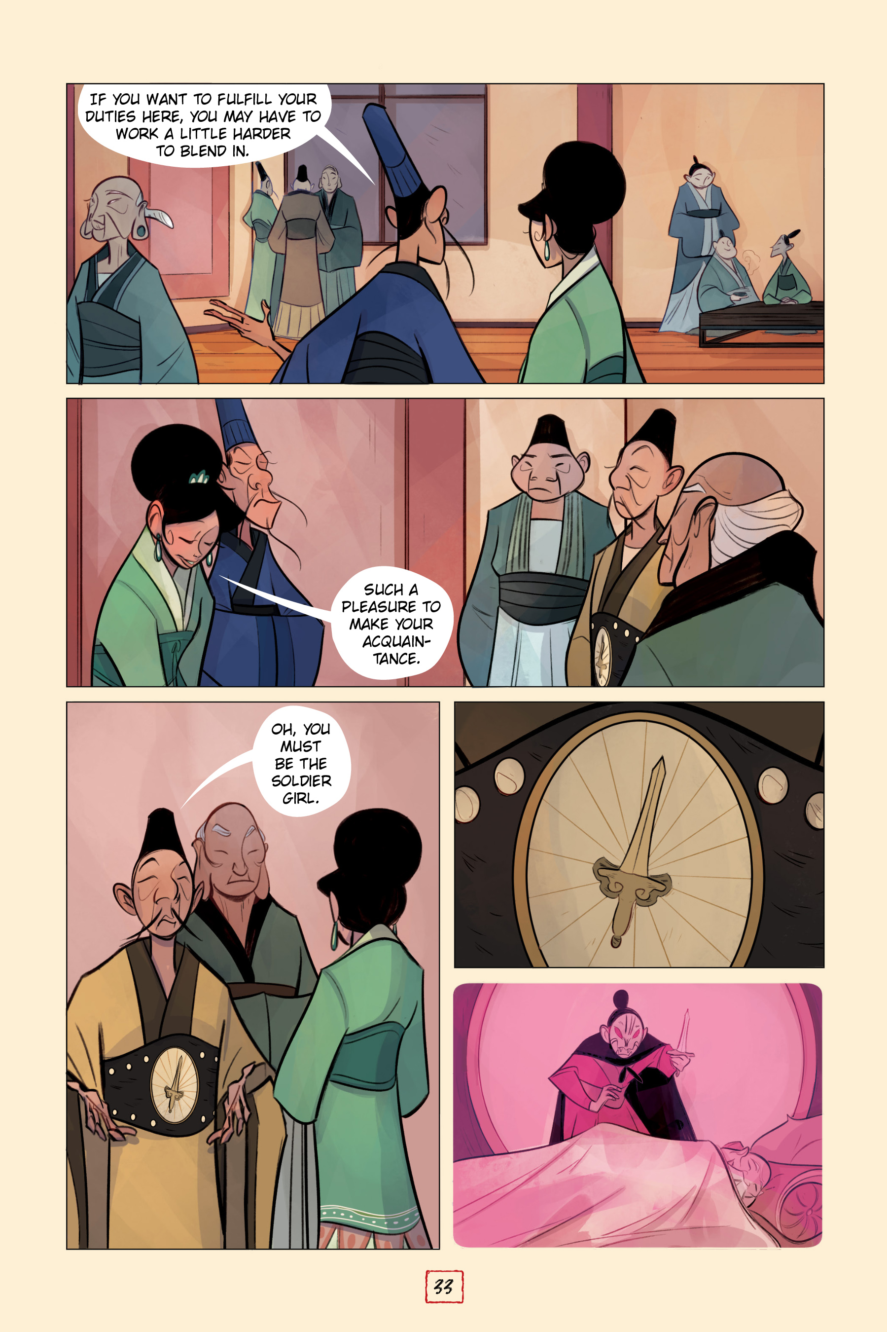 Mulan's Adventure Journal: The Palace of Secrets (2020) issue 1 - Page 34