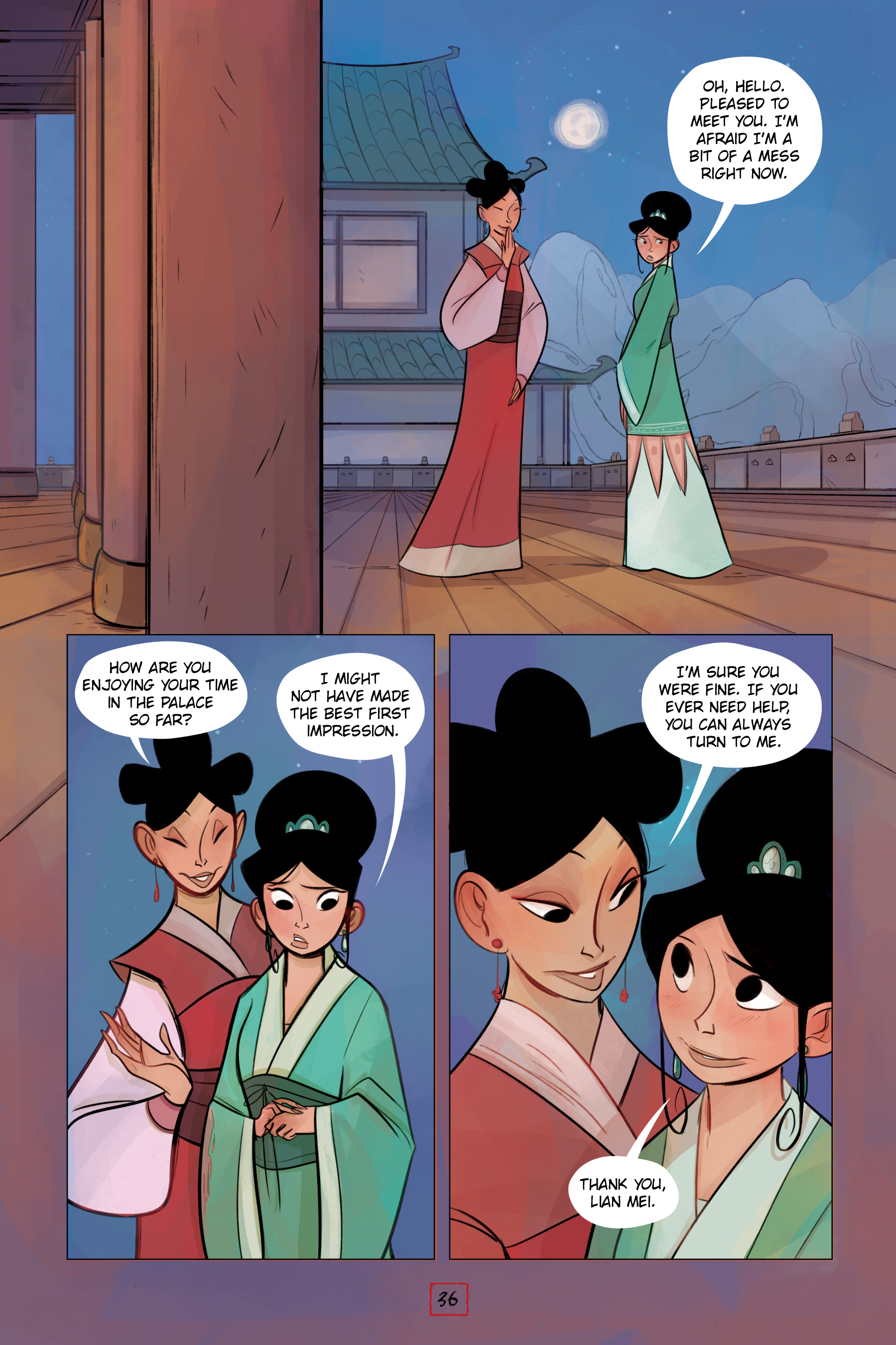 Mulan's Adventure Journal: The Palace of Secrets (2020) issue 1 - Page 37