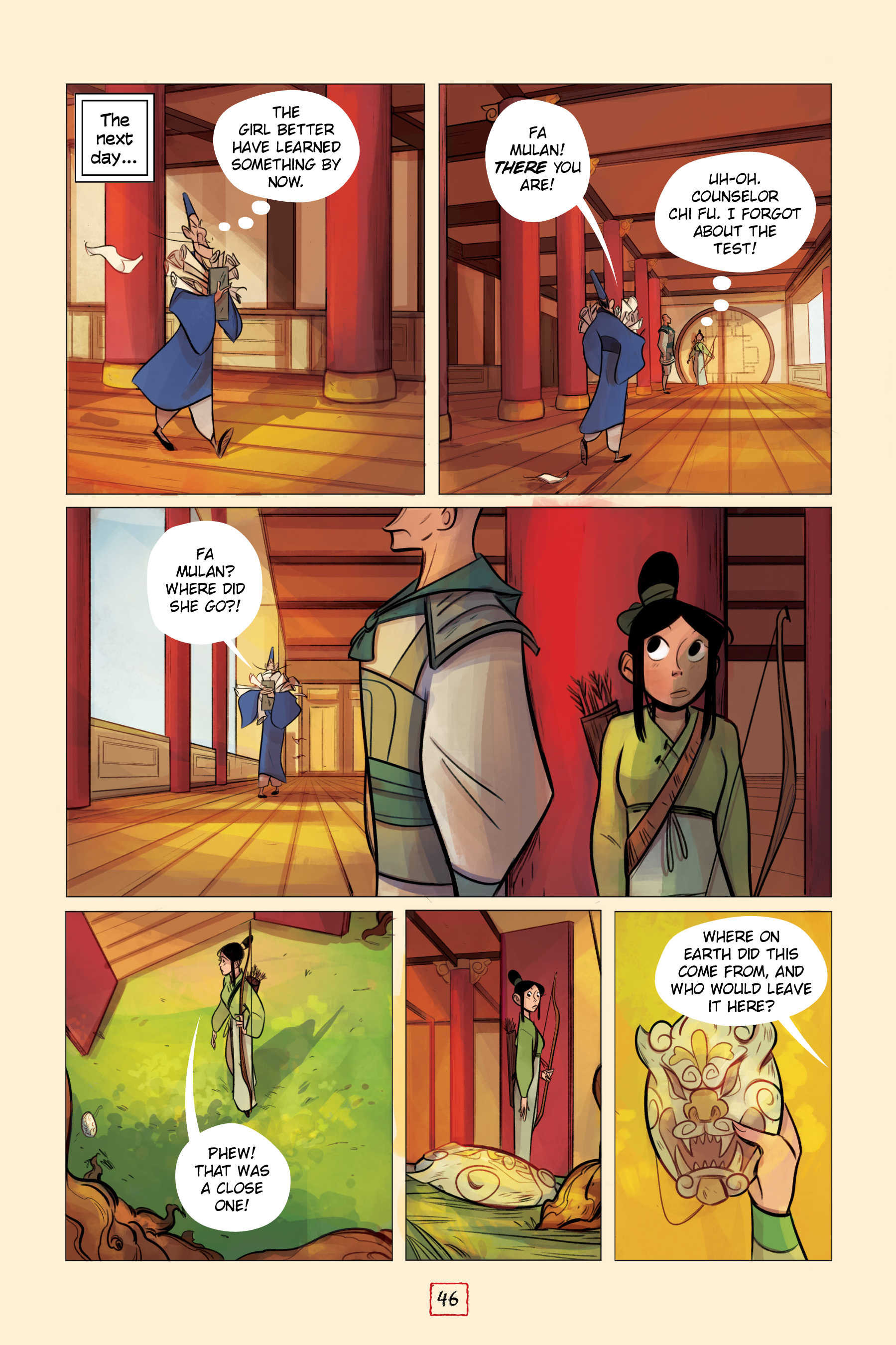 Mulan's Adventure Journal: The Palace of Secrets (2020) issue 1 - Page 47