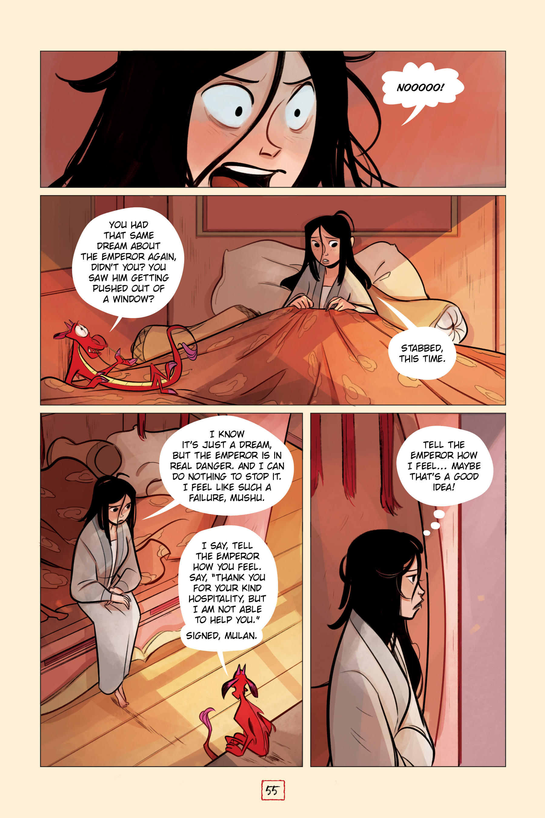 Mulan's Adventure Journal: The Palace of Secrets (2020) issue 1 - Page 55