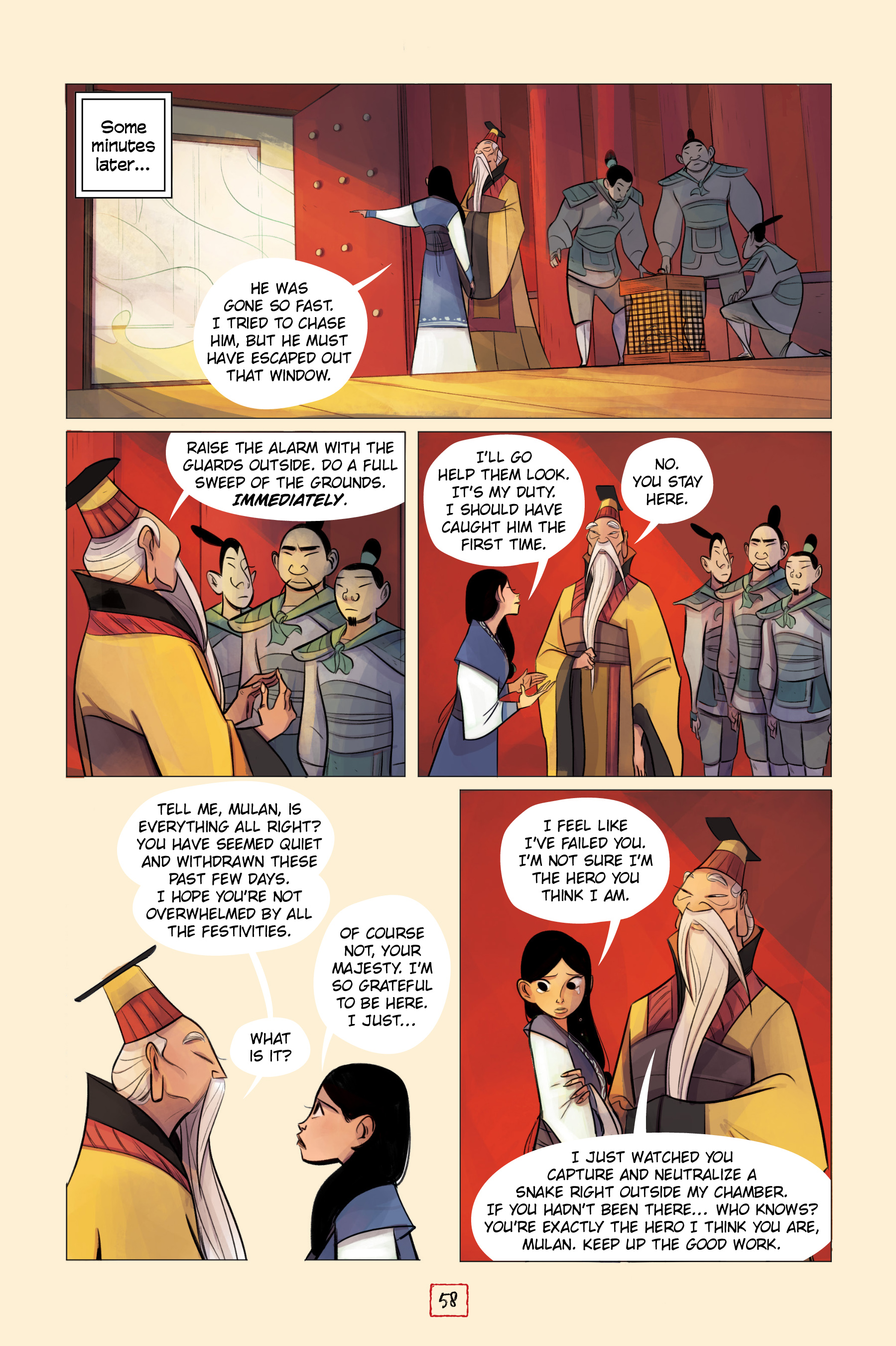 Mulan's Adventure Journal: The Palace of Secrets (2020) issue 1 - Page 58