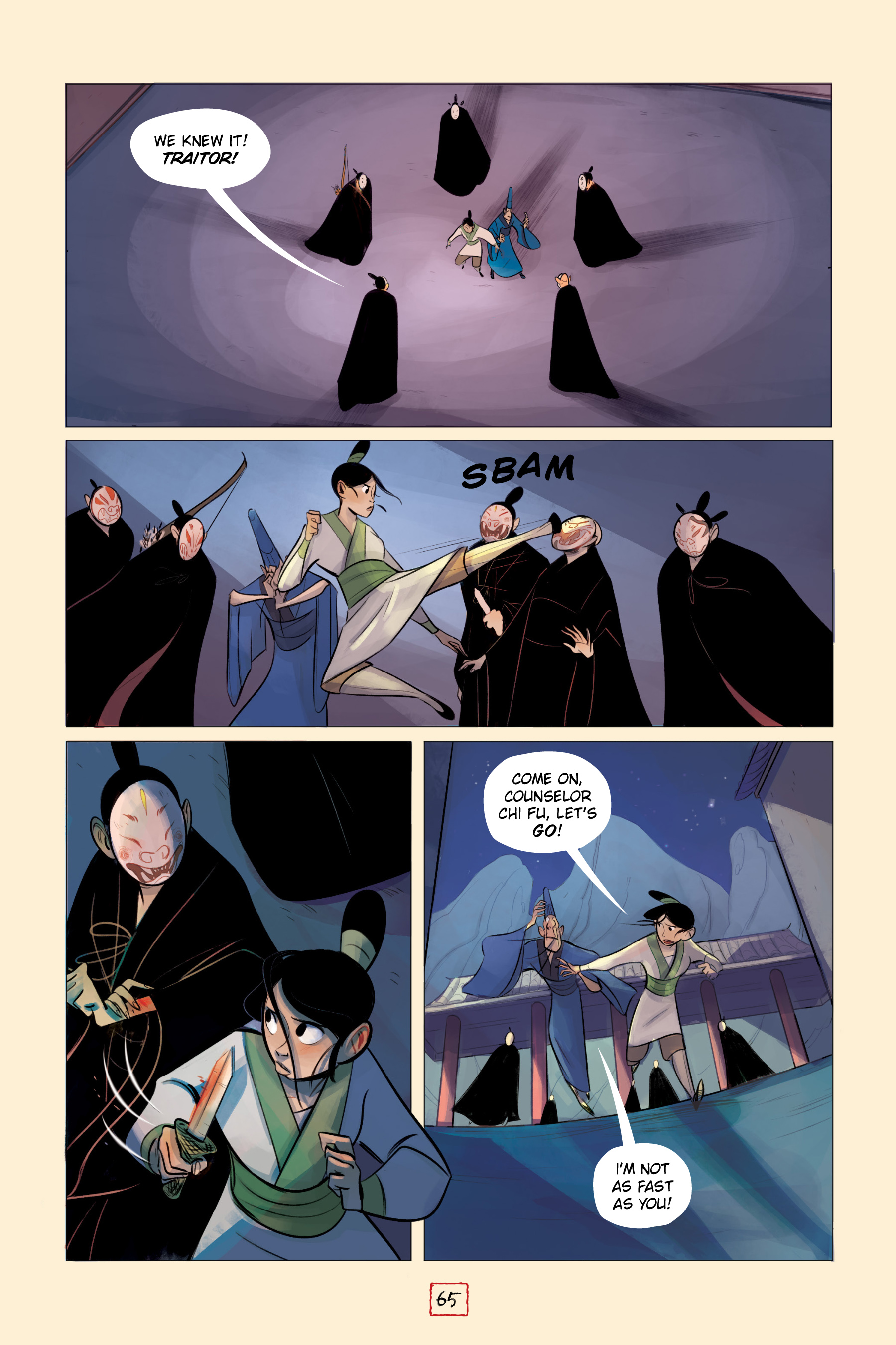 Mulan's Adventure Journal: The Palace of Secrets (2020) issue 1 - Page 64