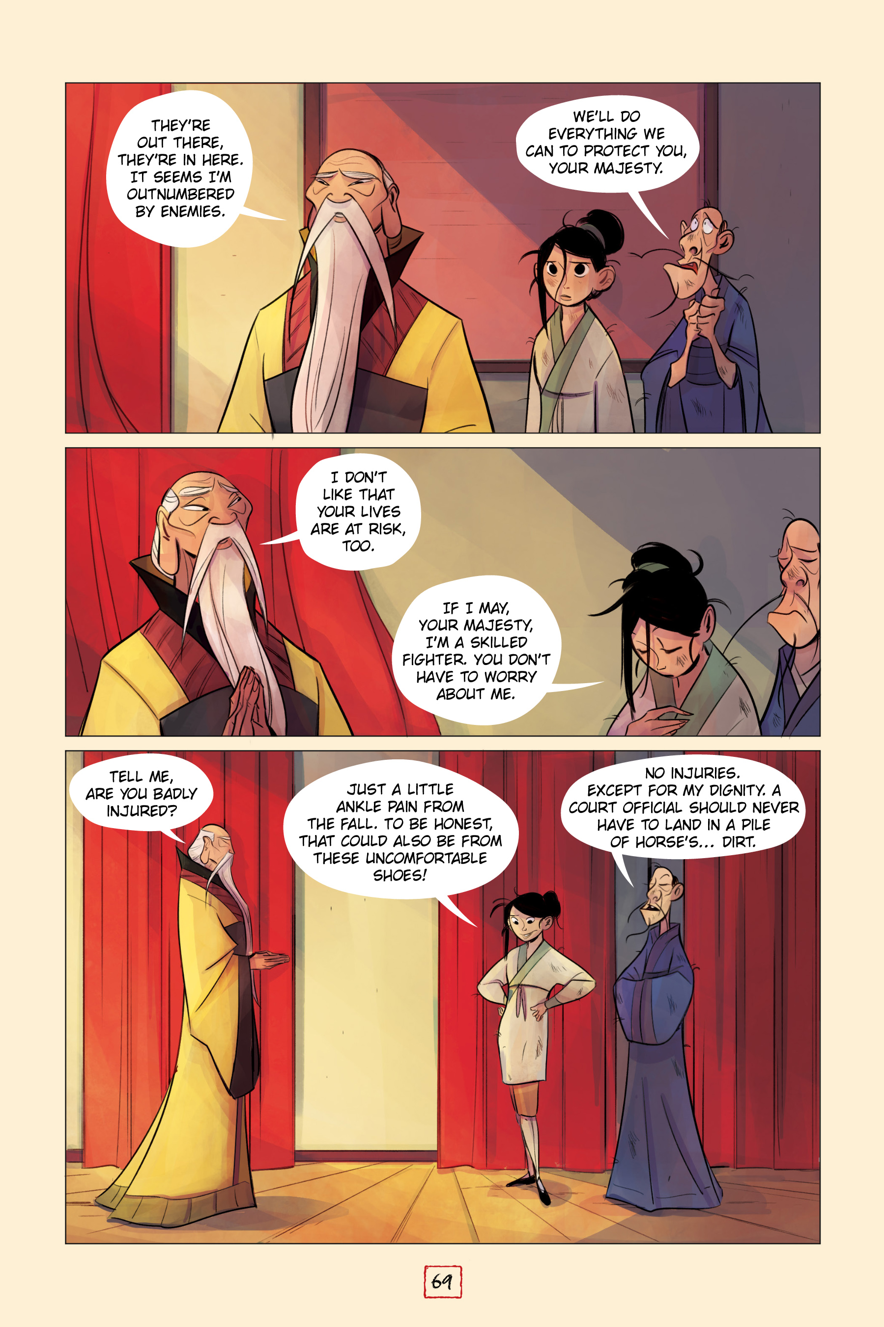 Mulan's Adventure Journal: The Palace of Secrets (2020) issue 1 - Page 68