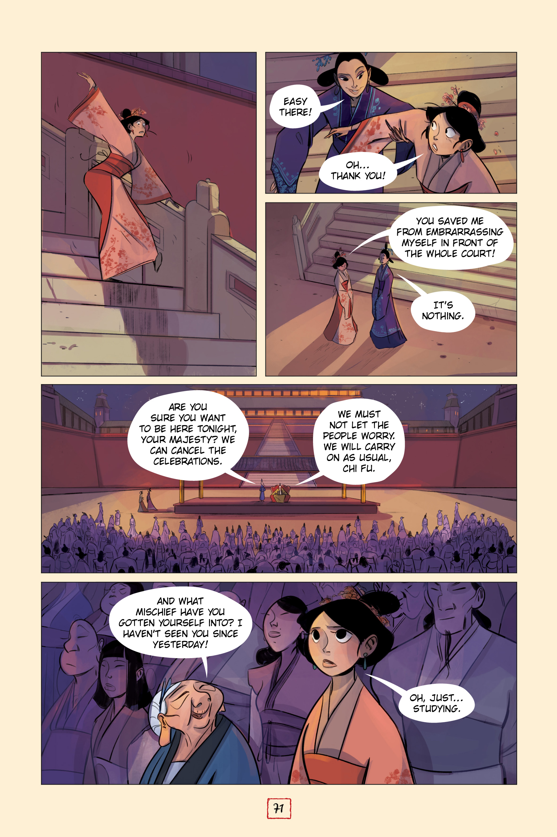 Mulan's Adventure Journal: The Palace of Secrets (2020) issue 1 - Page 70