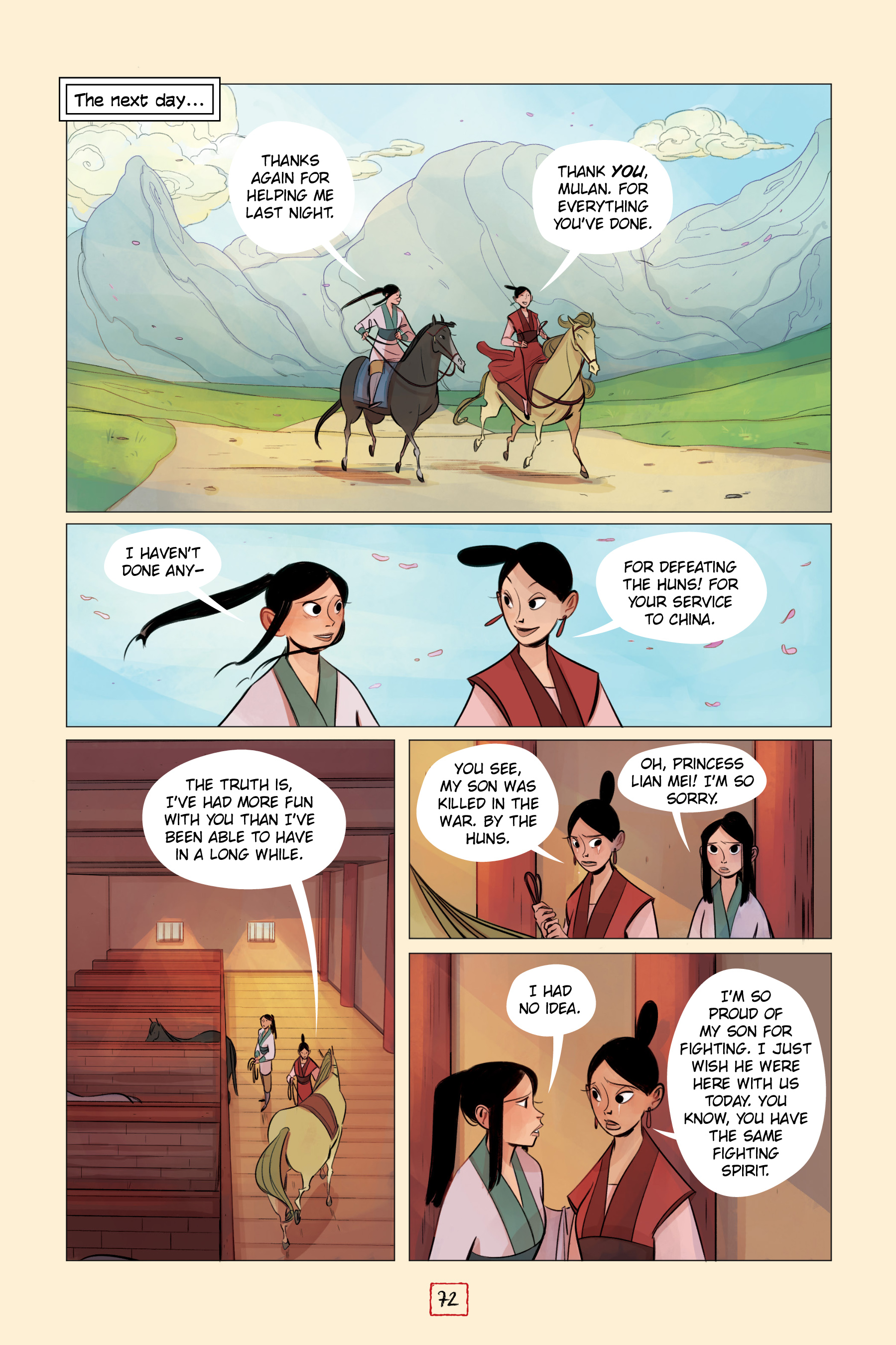 Mulan's Adventure Journal: The Palace of Secrets (2020) issue 1 - Page 71