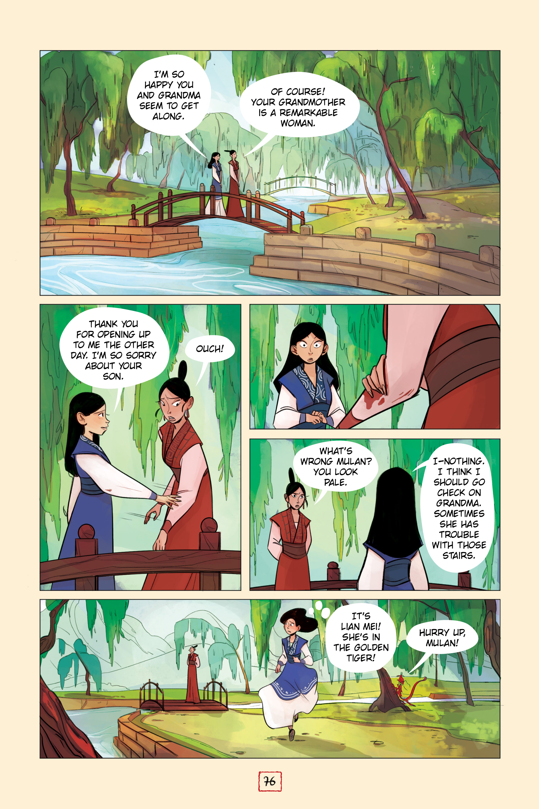 Mulan's Adventure Journal: The Palace of Secrets (2020) issue 1 - Page 75