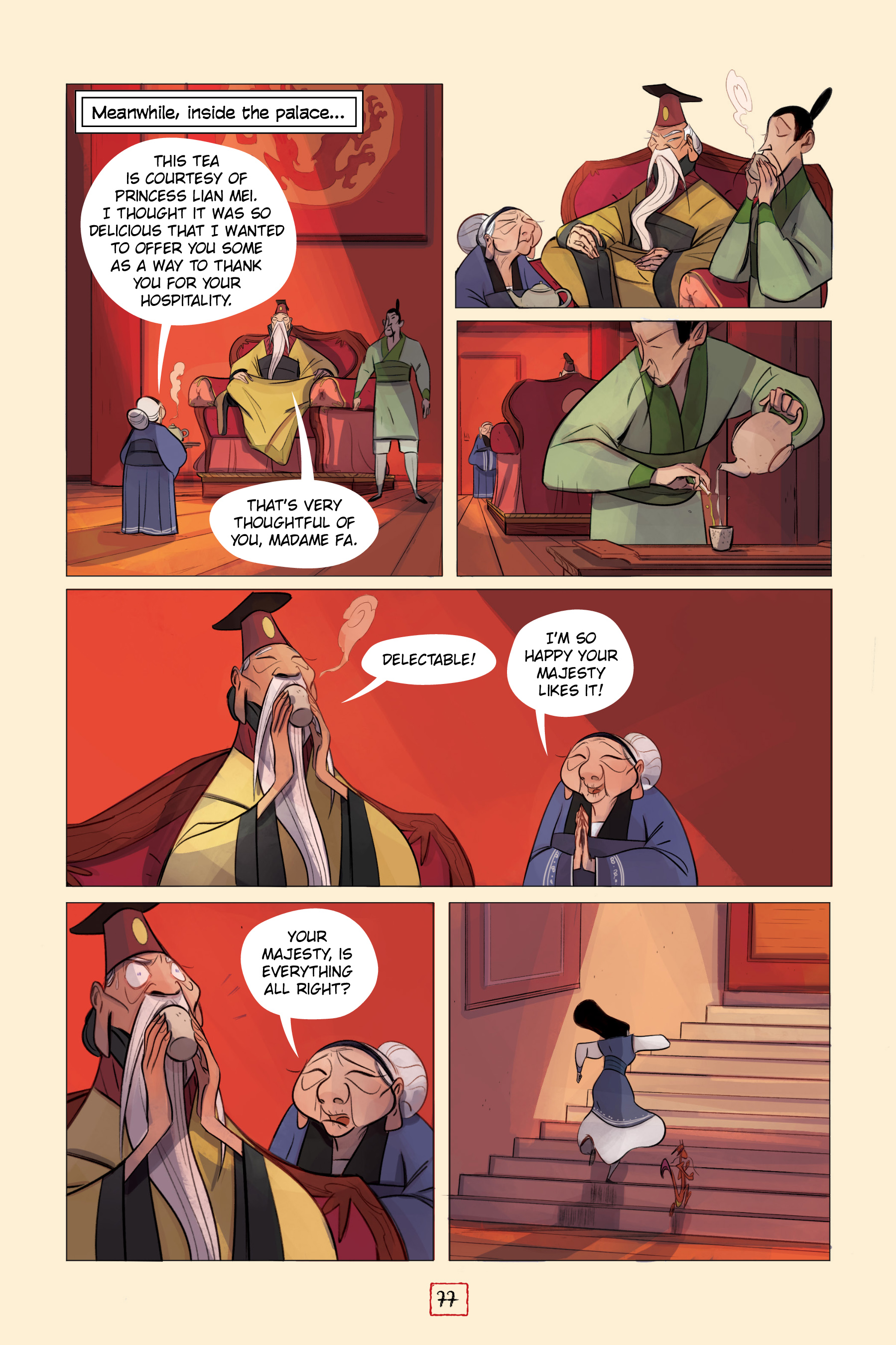 Mulan's Adventure Journal: The Palace of Secrets (2020) issue 1 - Page 76