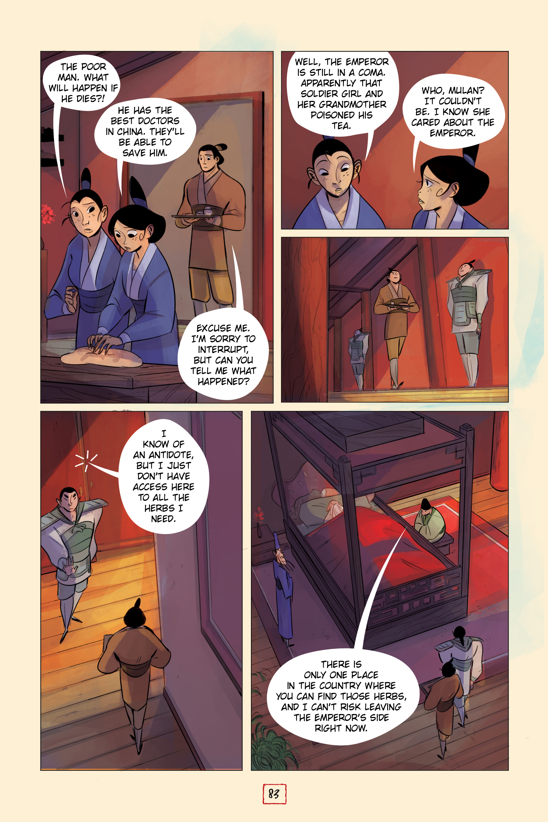 Mulan's Adventure Journal: The Palace of Secrets (2020) issue 1 - Page 82