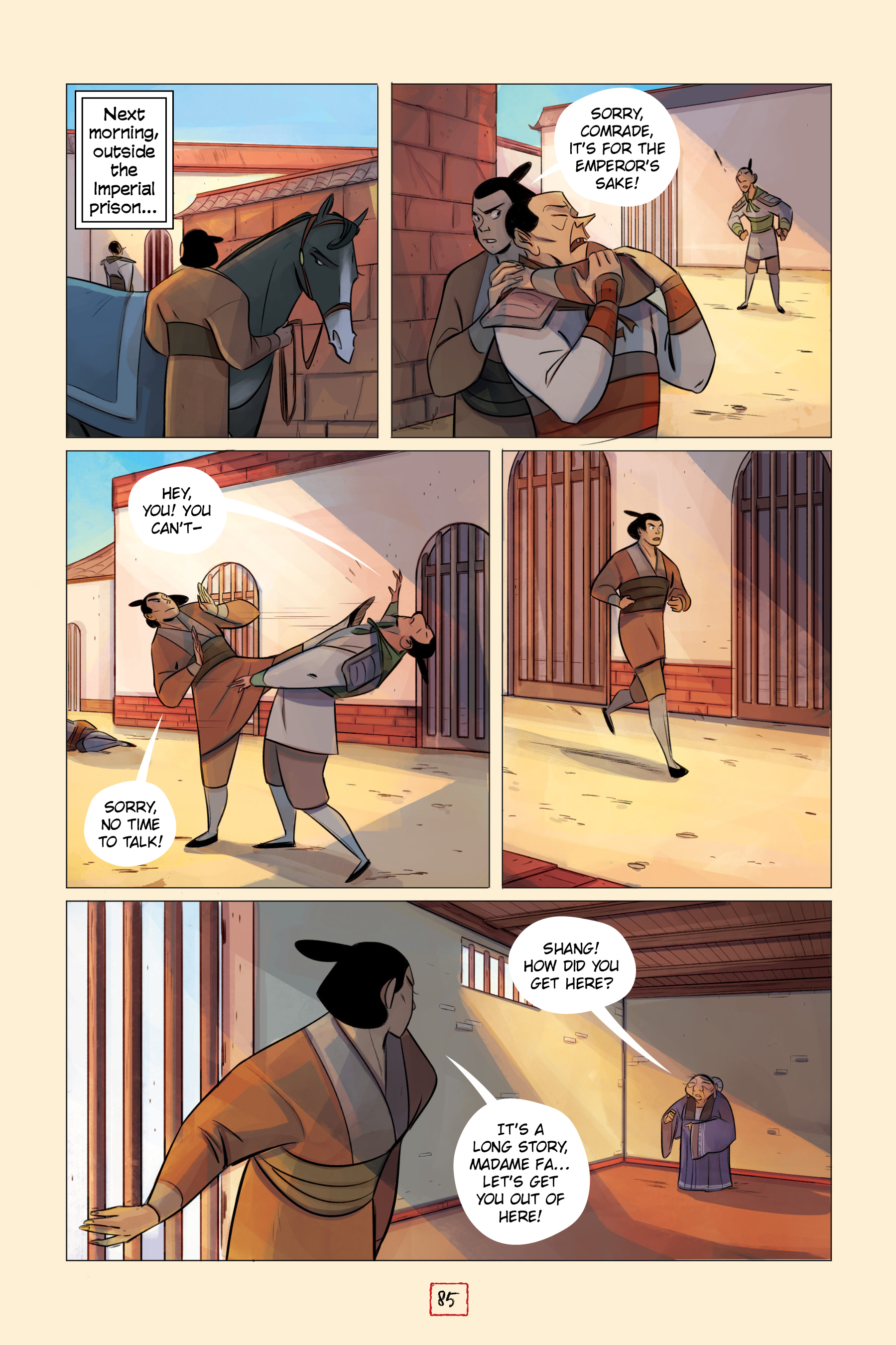 Mulan's Adventure Journal: The Palace of Secrets (2020) issue 1 - Page 84