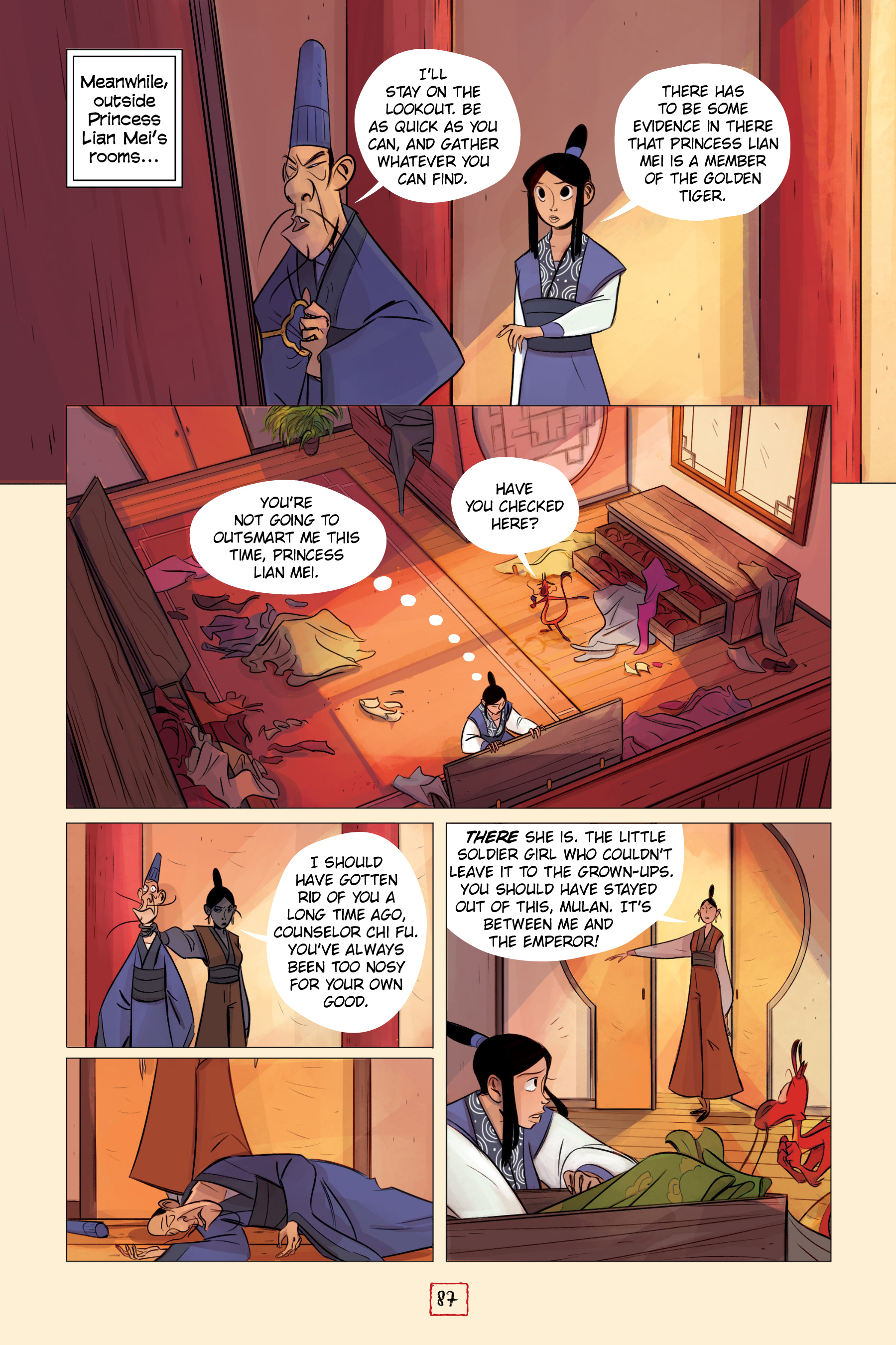 Mulan's Adventure Journal: The Palace of Secrets (2020) issue 1 - Page 86