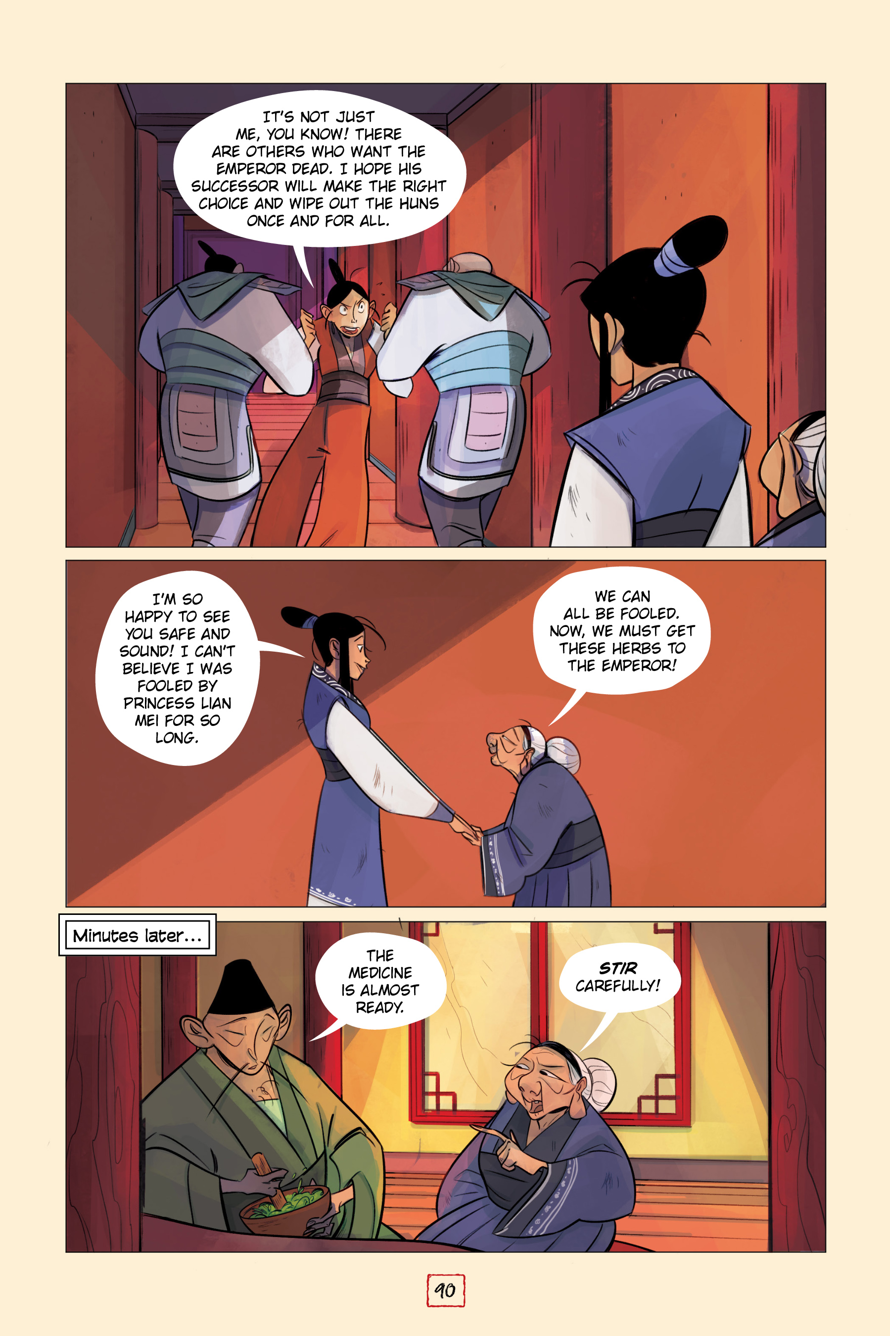 Mulan's Adventure Journal: The Palace of Secrets (2020) issue 1 - Page 89