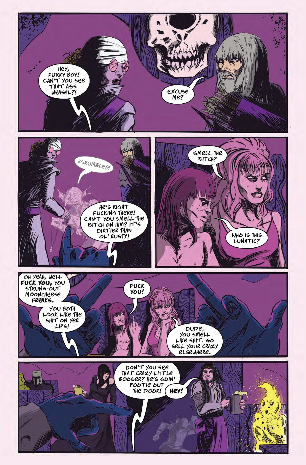 Murder Hobo: All Inn At the Dragon's Shaft (2020) issue 1 - Page 18