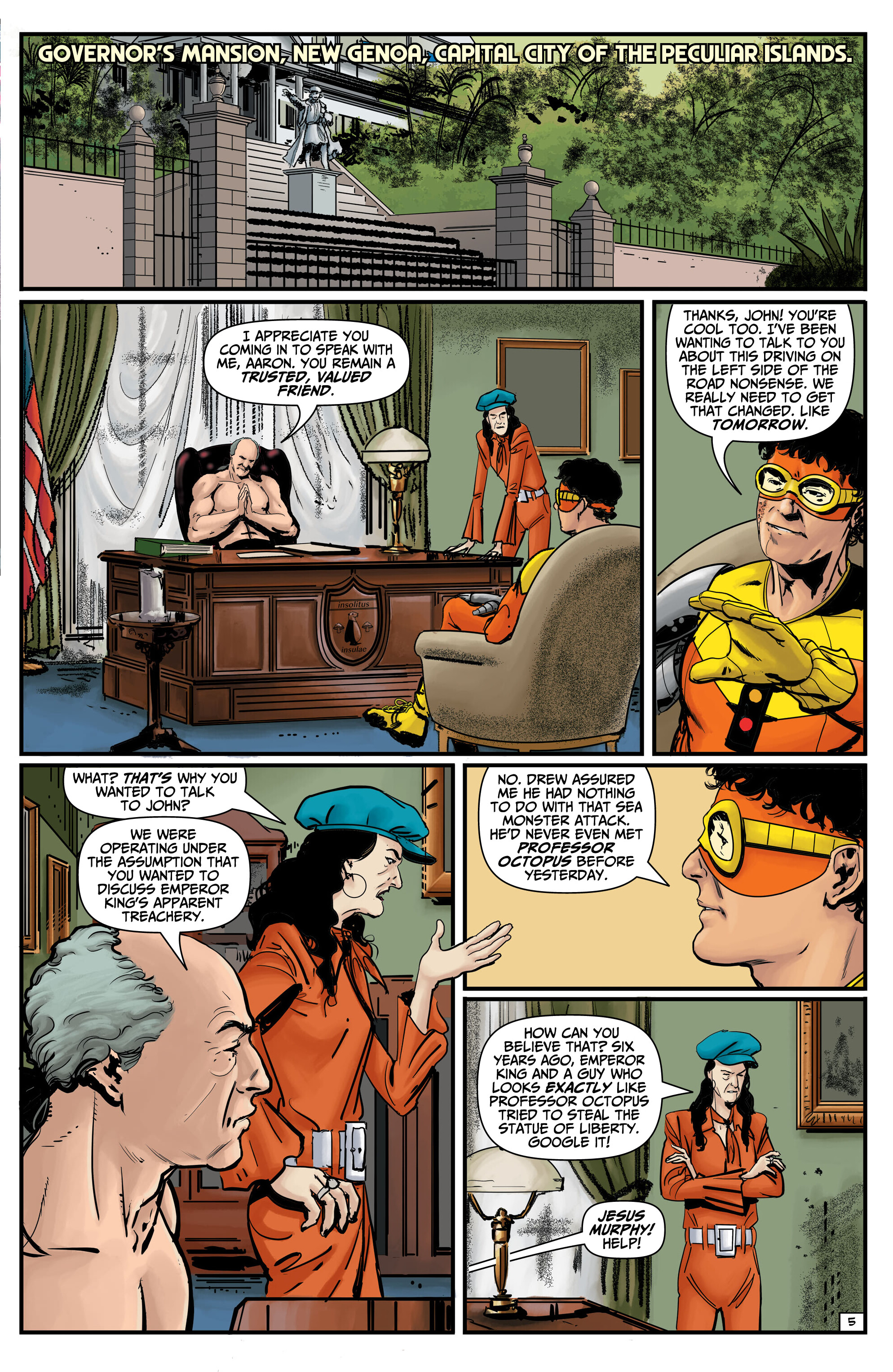 My Bad: Escape from Peculiar Island (2024-) issue 3 - Page 19