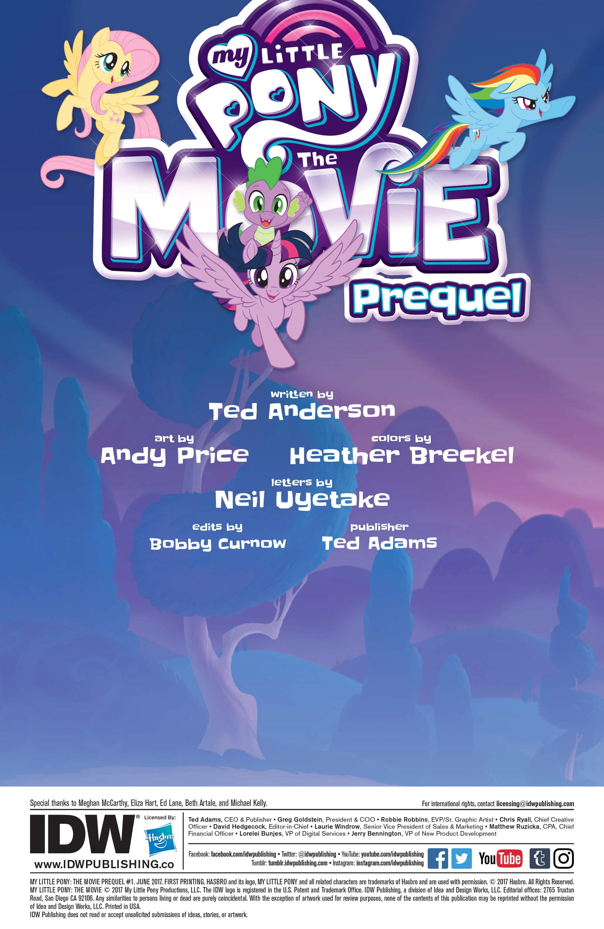 My Little Pony: The Movie Prequel (2017): Chapter 1 - Page 2