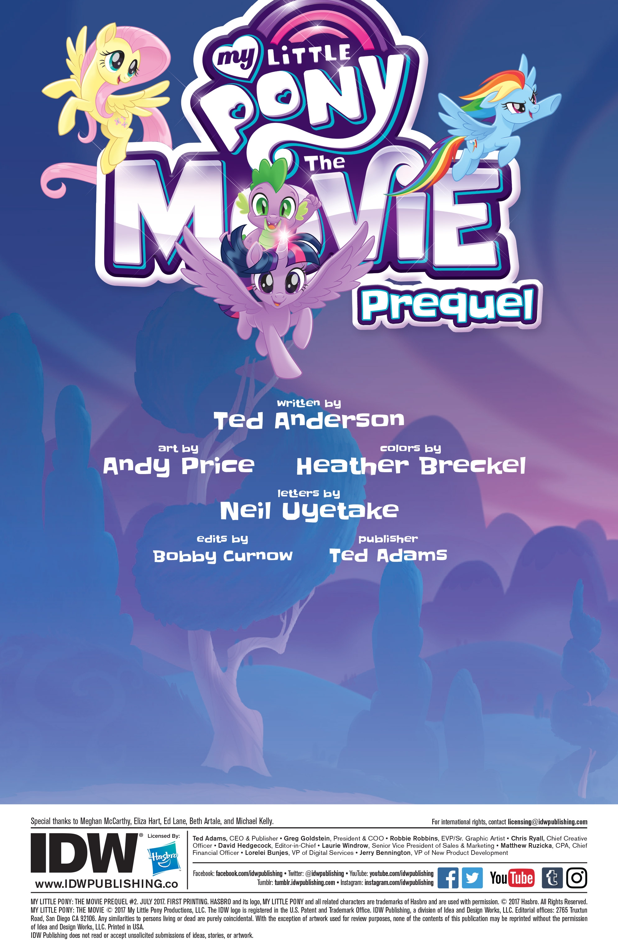 My Little Pony: The Movie Prequel (2017): Chapter 2 - Page 2