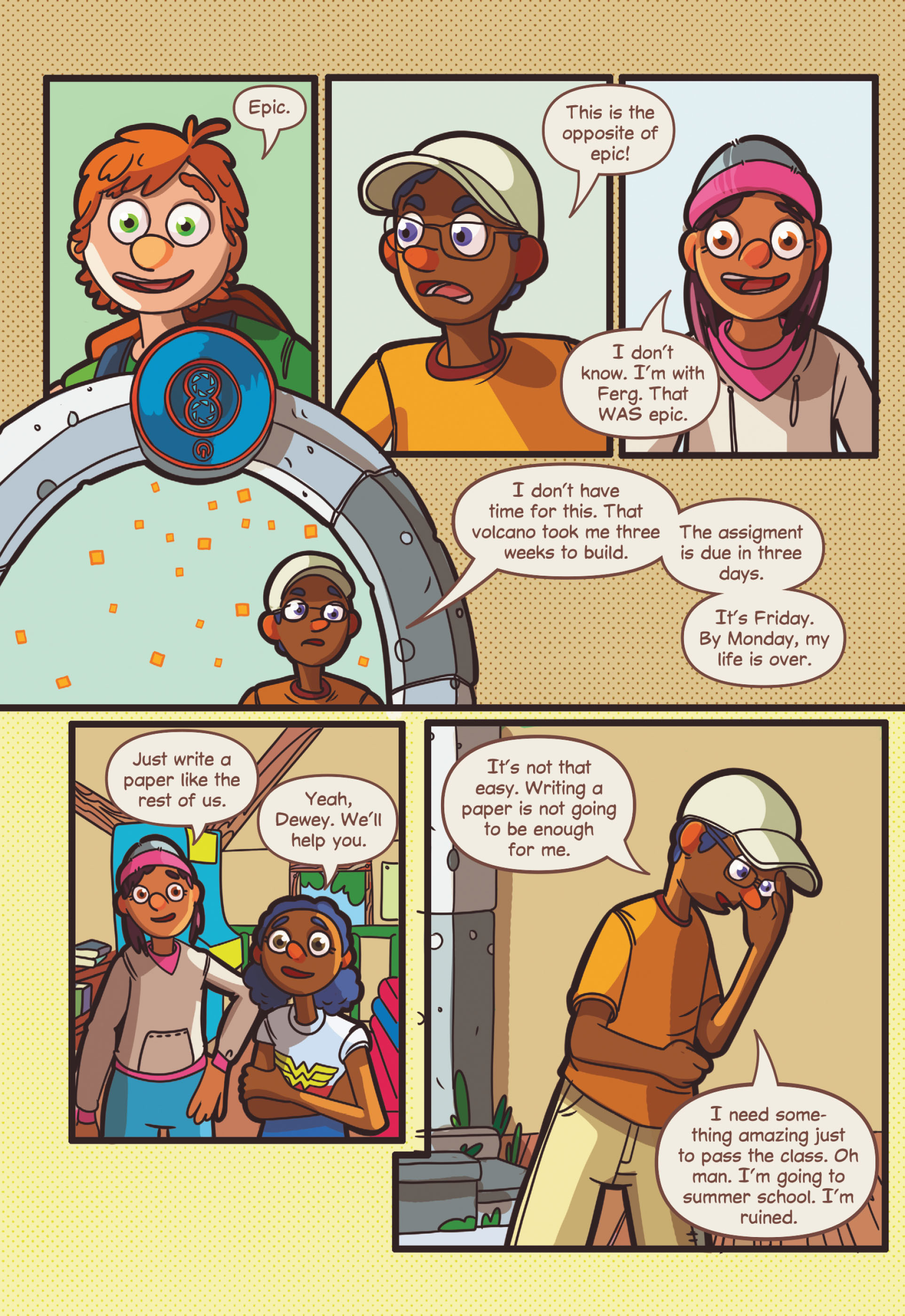 My Video Game Ate My Homework (2020): Chapter 1 - Page 34