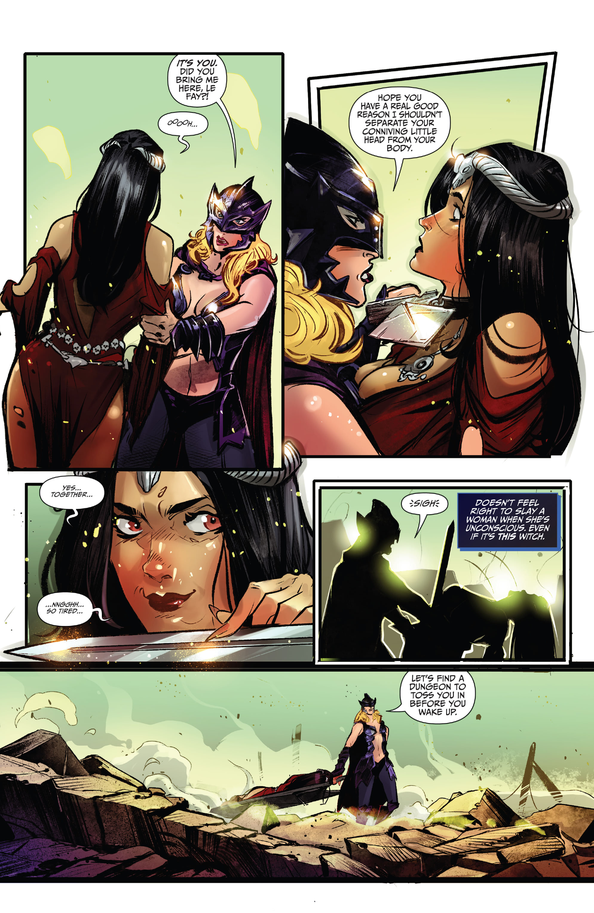 Myths and Legends Quarterly: Black Knight Fate of Legends (2023-) issue 1 - Page 14