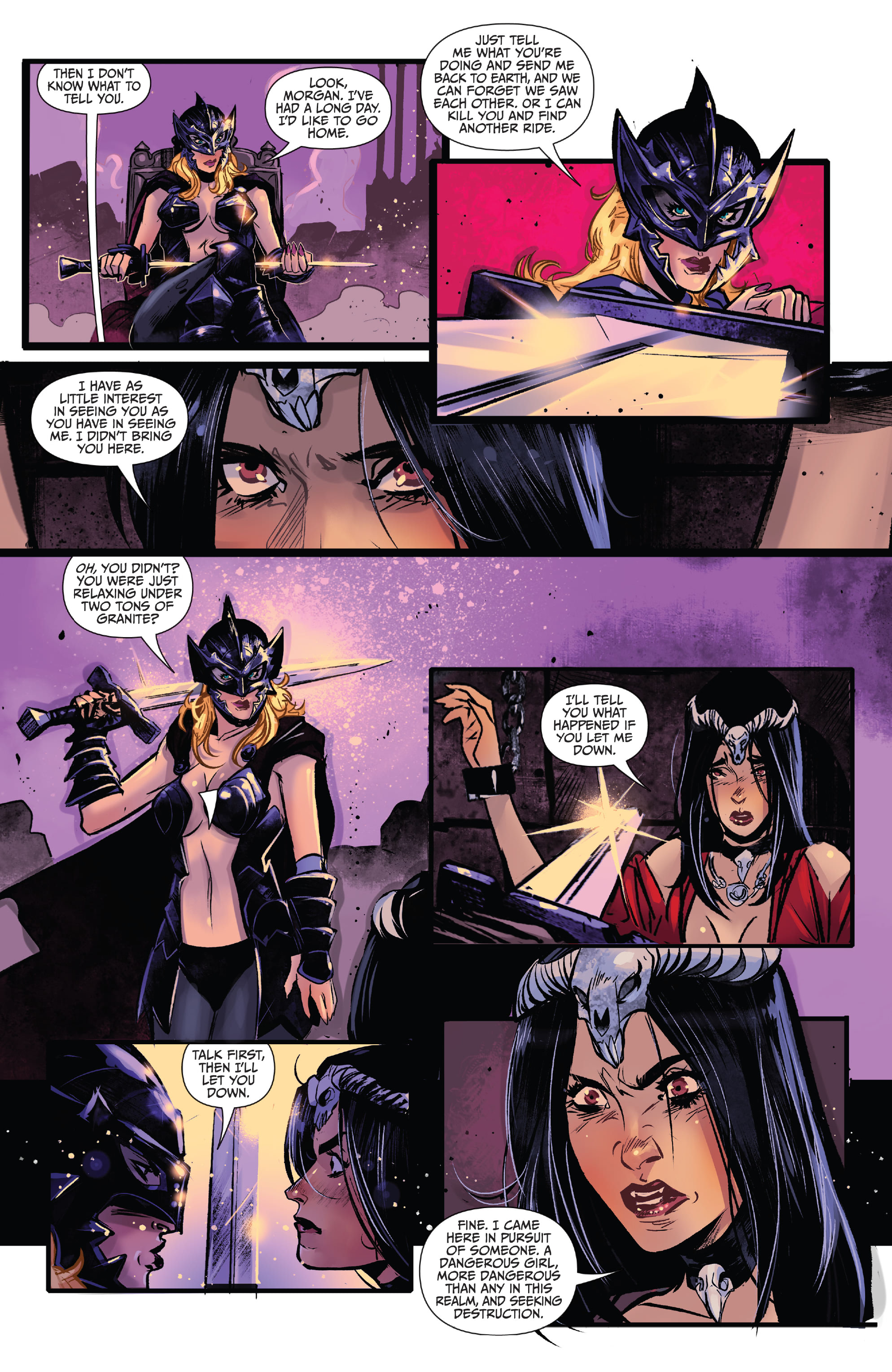 Myths and Legends Quarterly: Black Knight Fate of Legends (2023-) issue 1 - Page 24