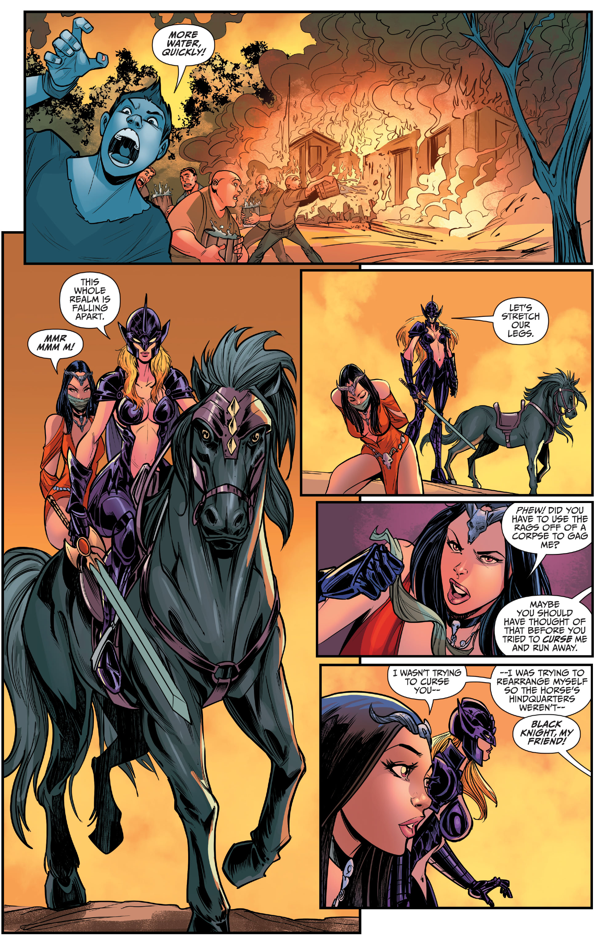 Myths and Legends Quarterly: Black Knight Fate of Legends (2023-) issue 1 - Page 27